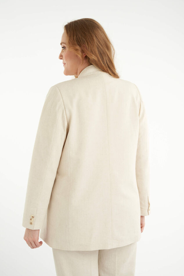 Linnen blazer  image number 4