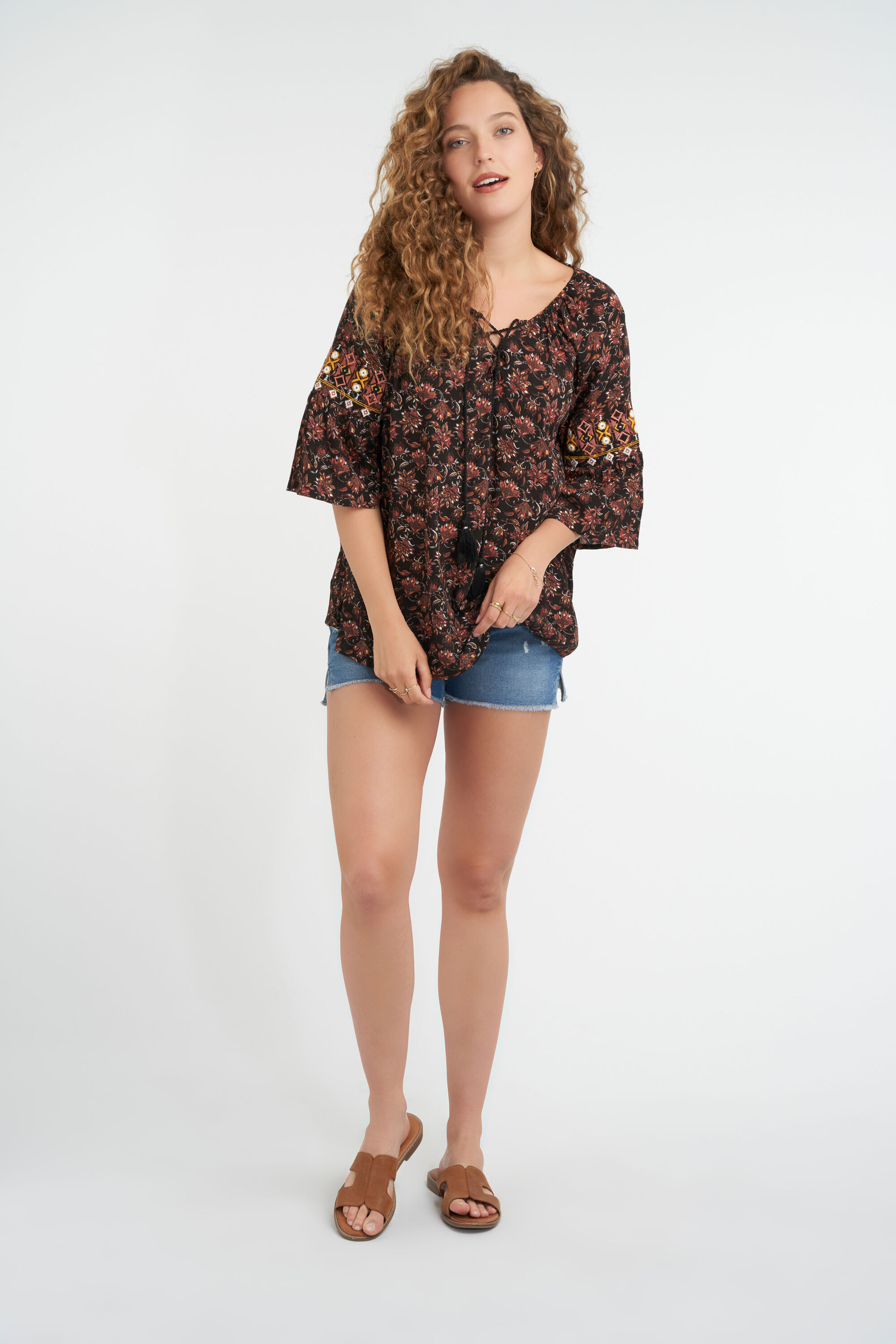 Blouse met print image number 5