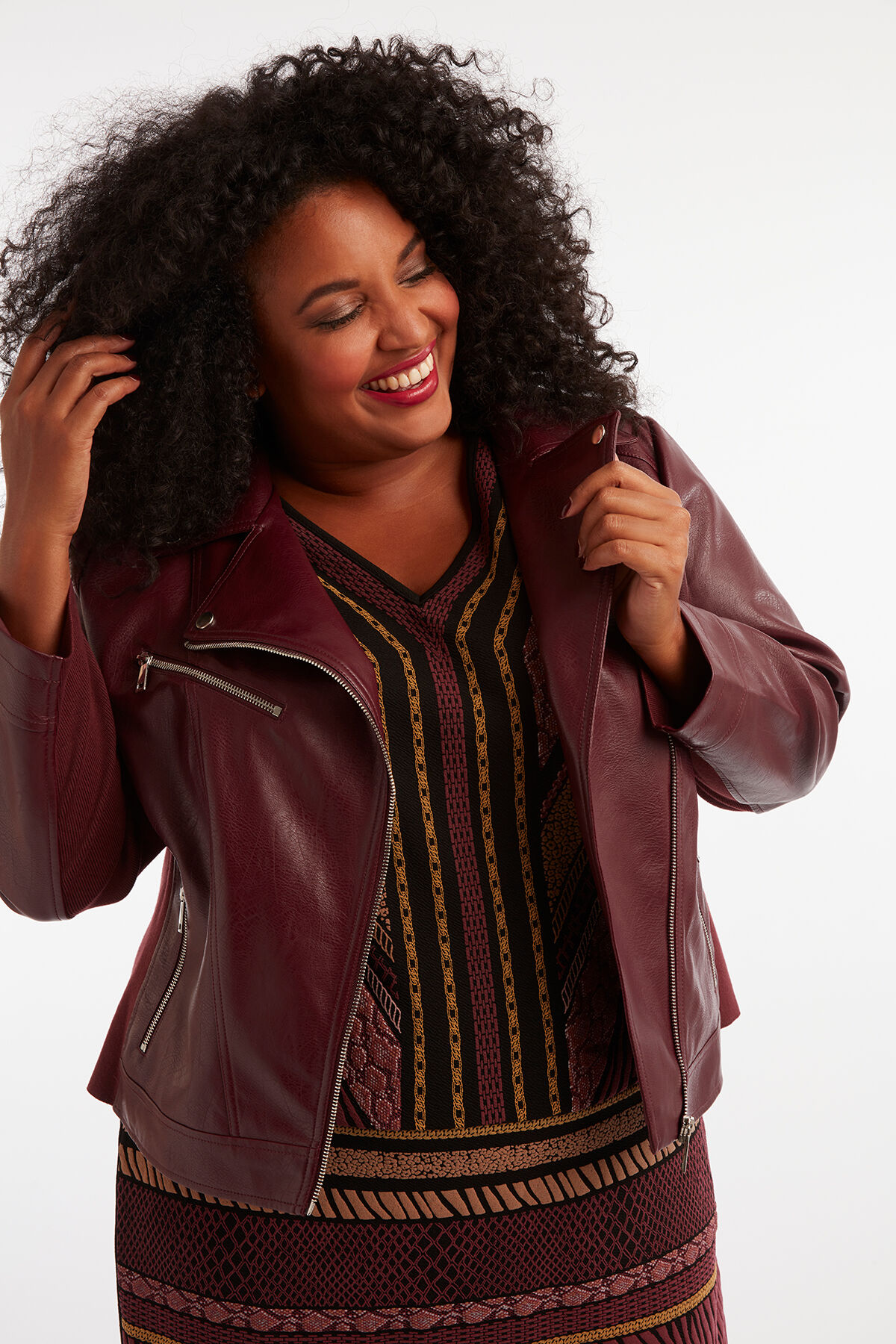 Imitatieleren bikerjack image number 4