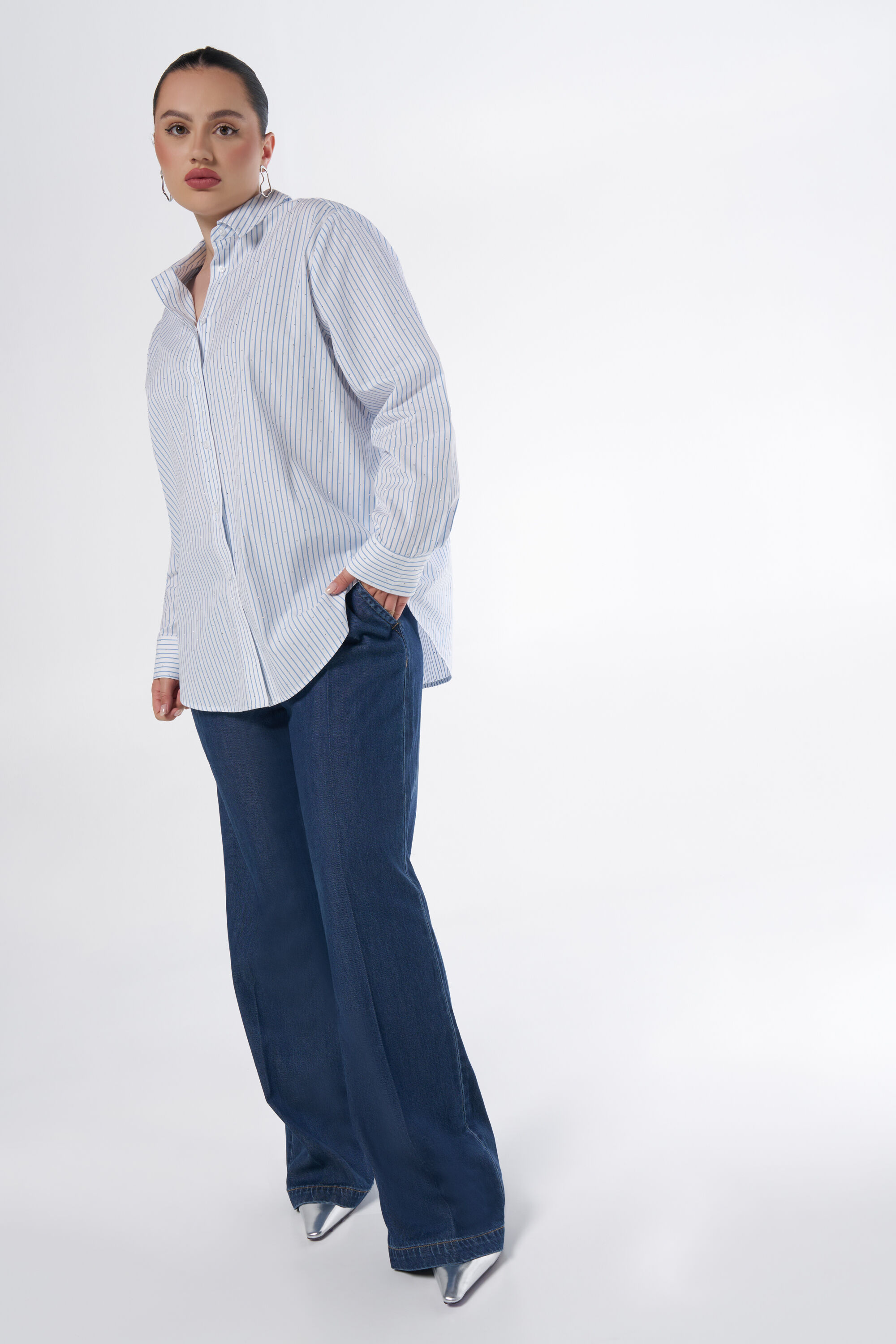 Overhemd met strass image number 5