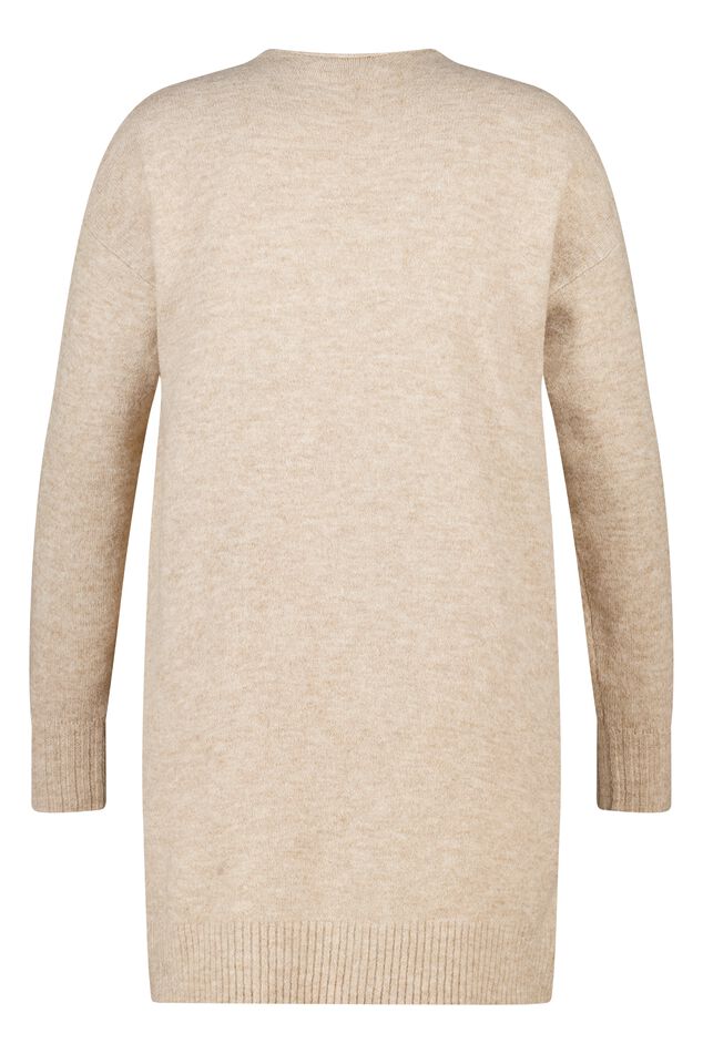 Halflang vest met steekzakken image number 2