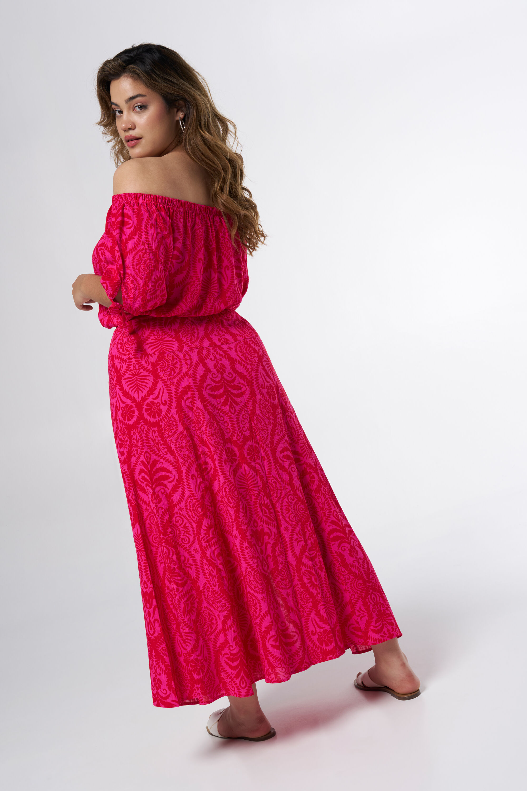 Midi rok met split image number 3