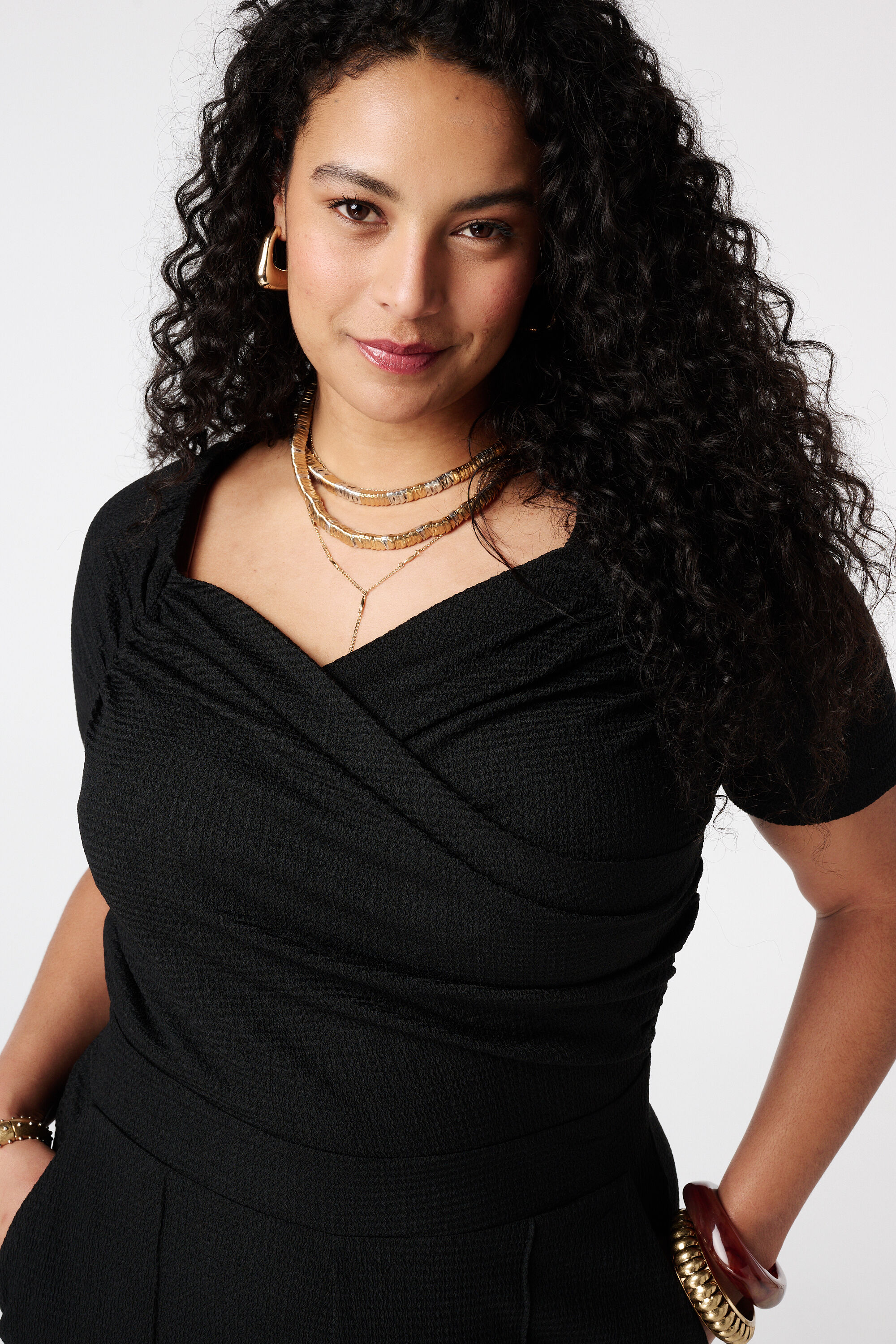 Off shoulder jumpsuit image number 5