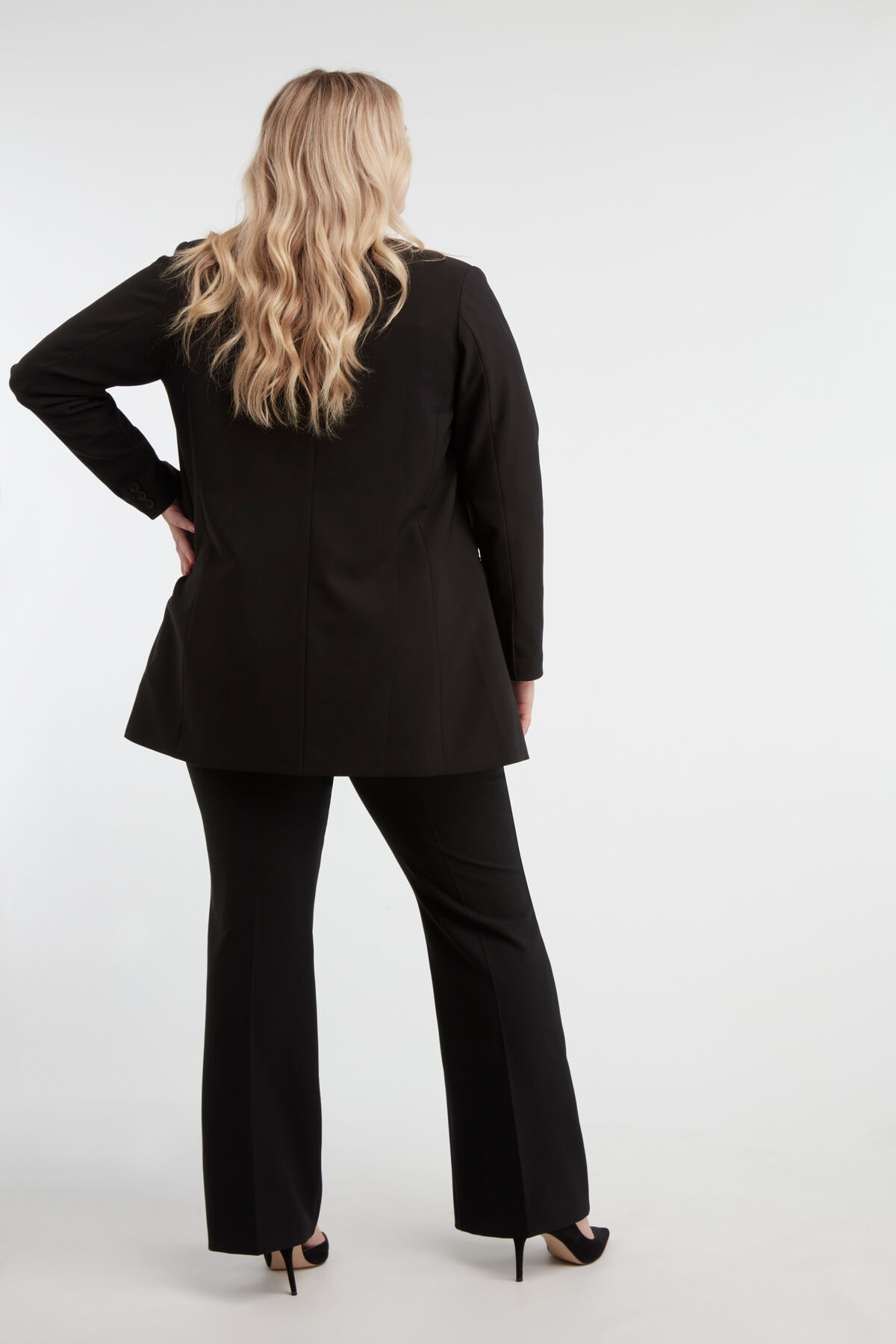 Lange blazer met Polygiene image number 4