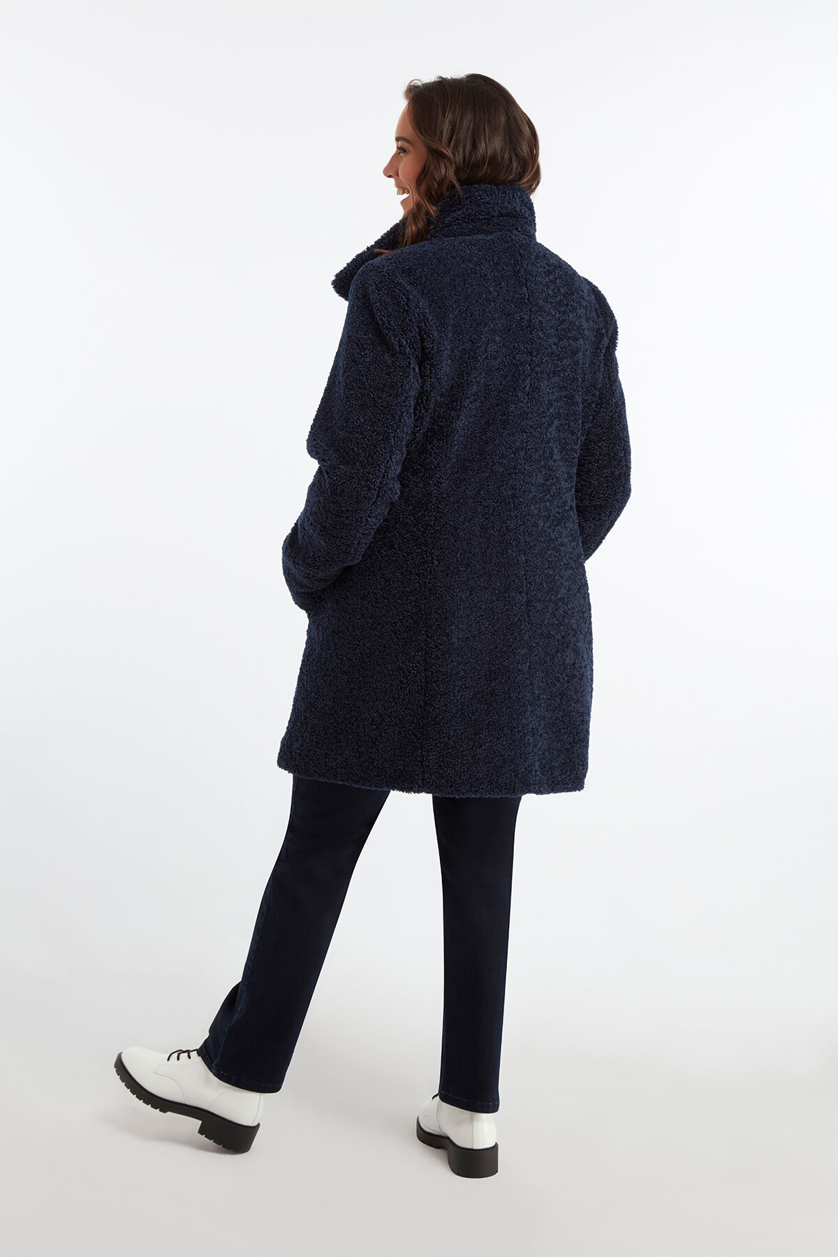 Manteau duveteux image number 3