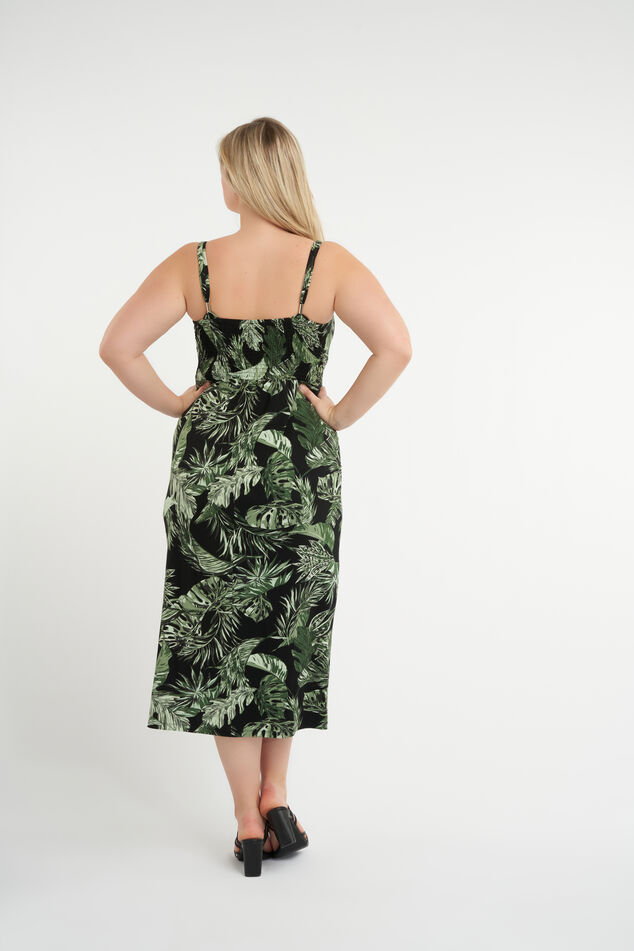 Robe à imprimé feuilleté image number 3