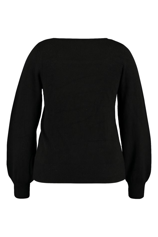 Trui met vierkante hals image number 2