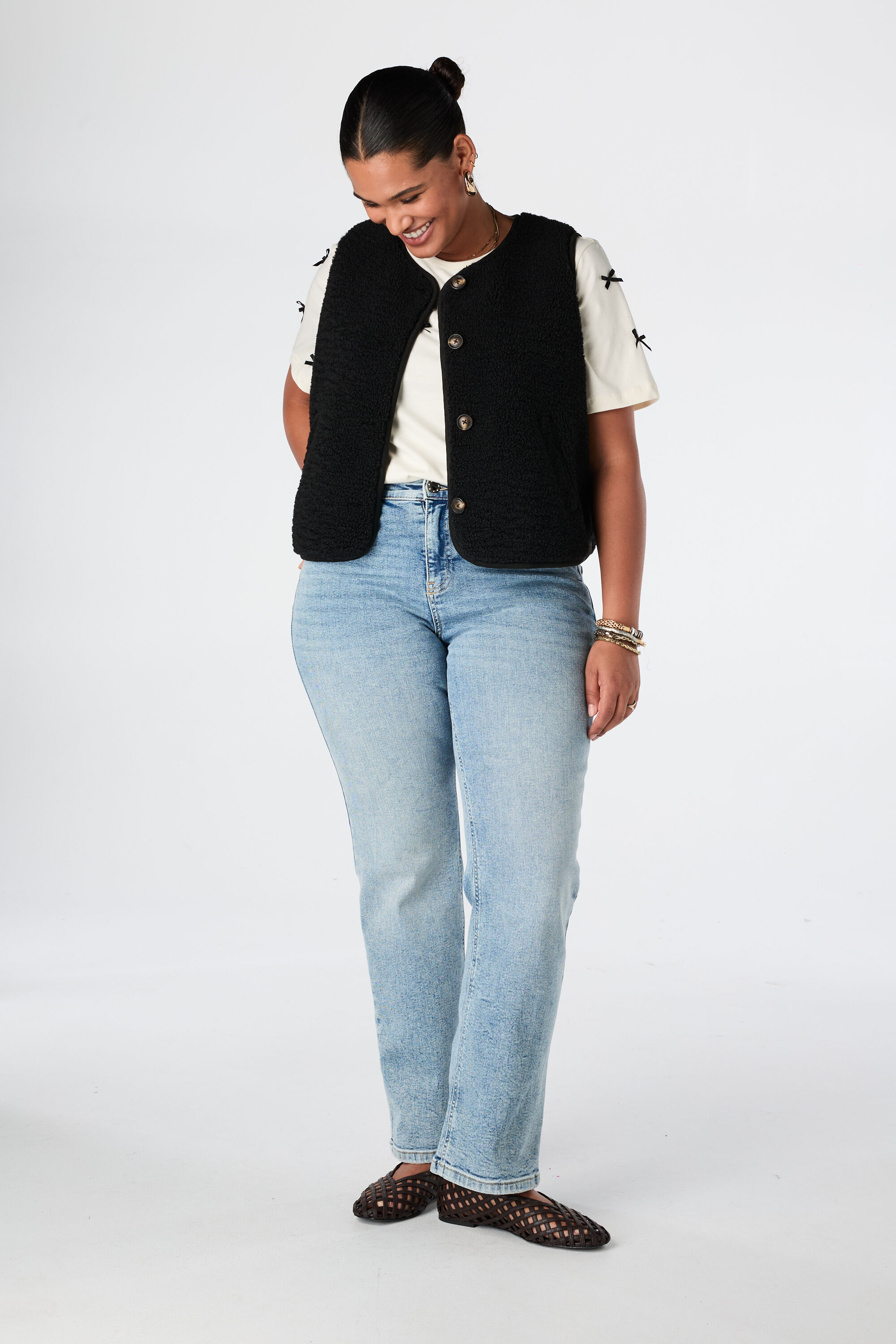 Teddy gilet image number 5