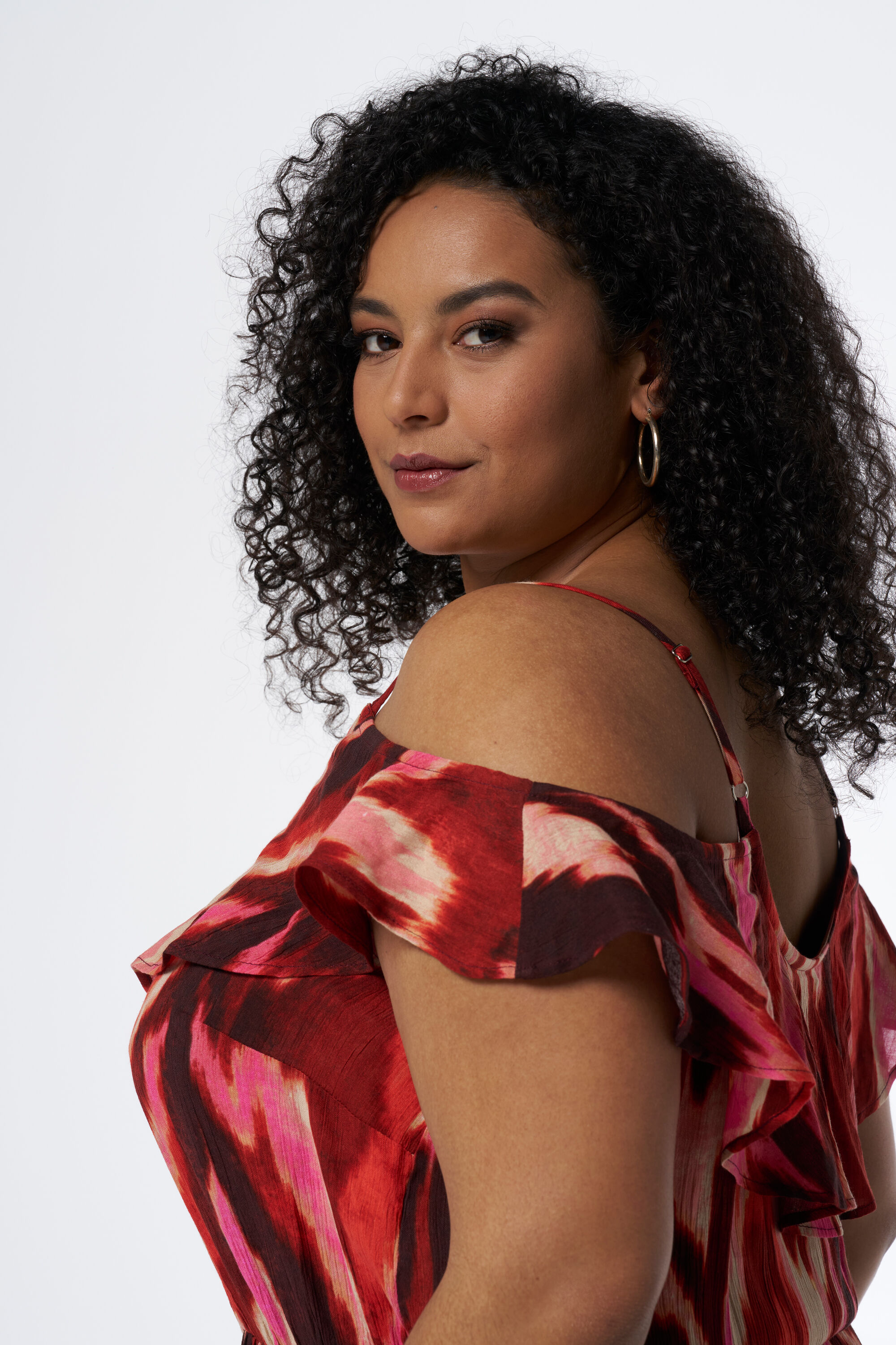 Robe midi &agrave; imprim&eacute; image number 4