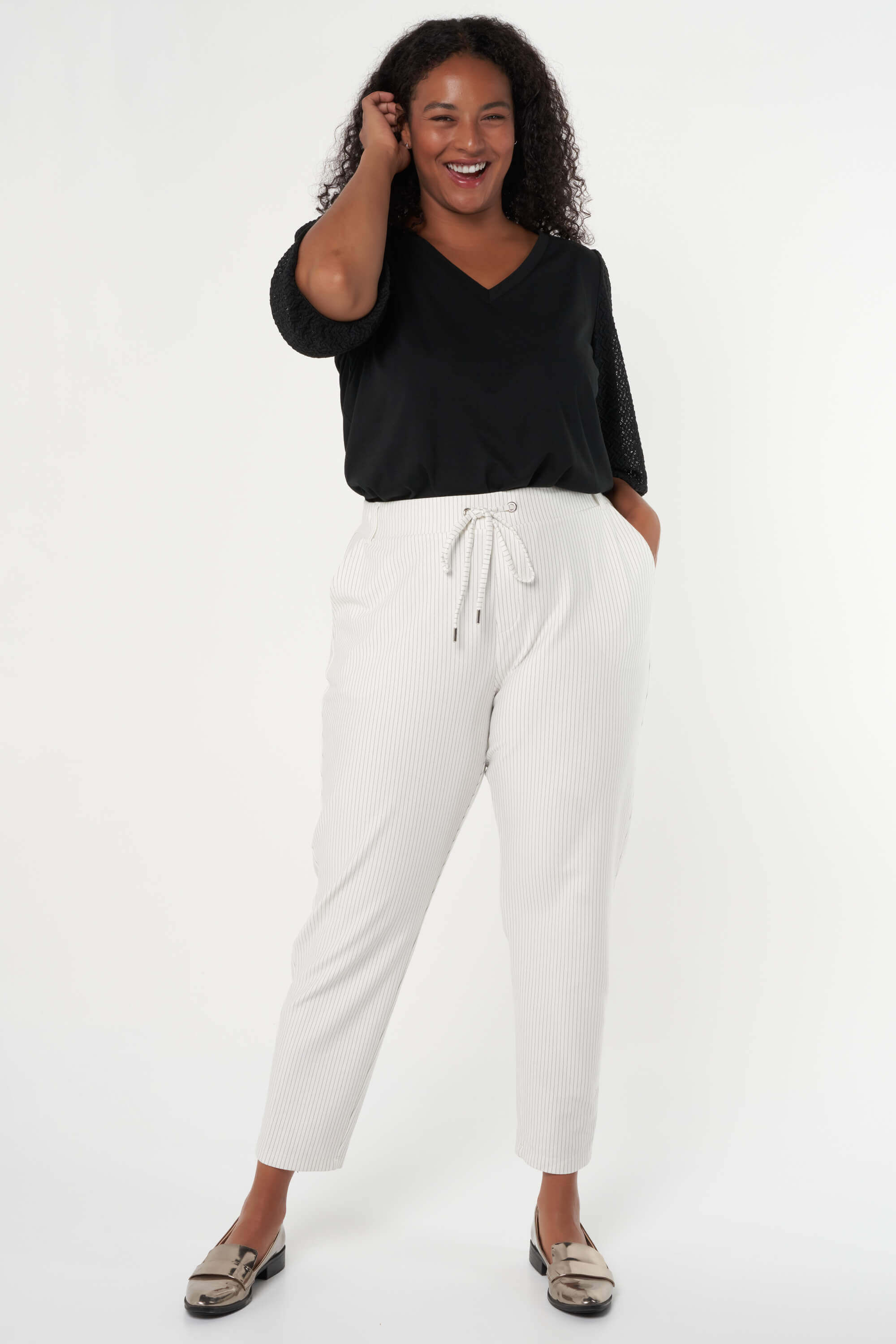 Broek met strepen image number 6