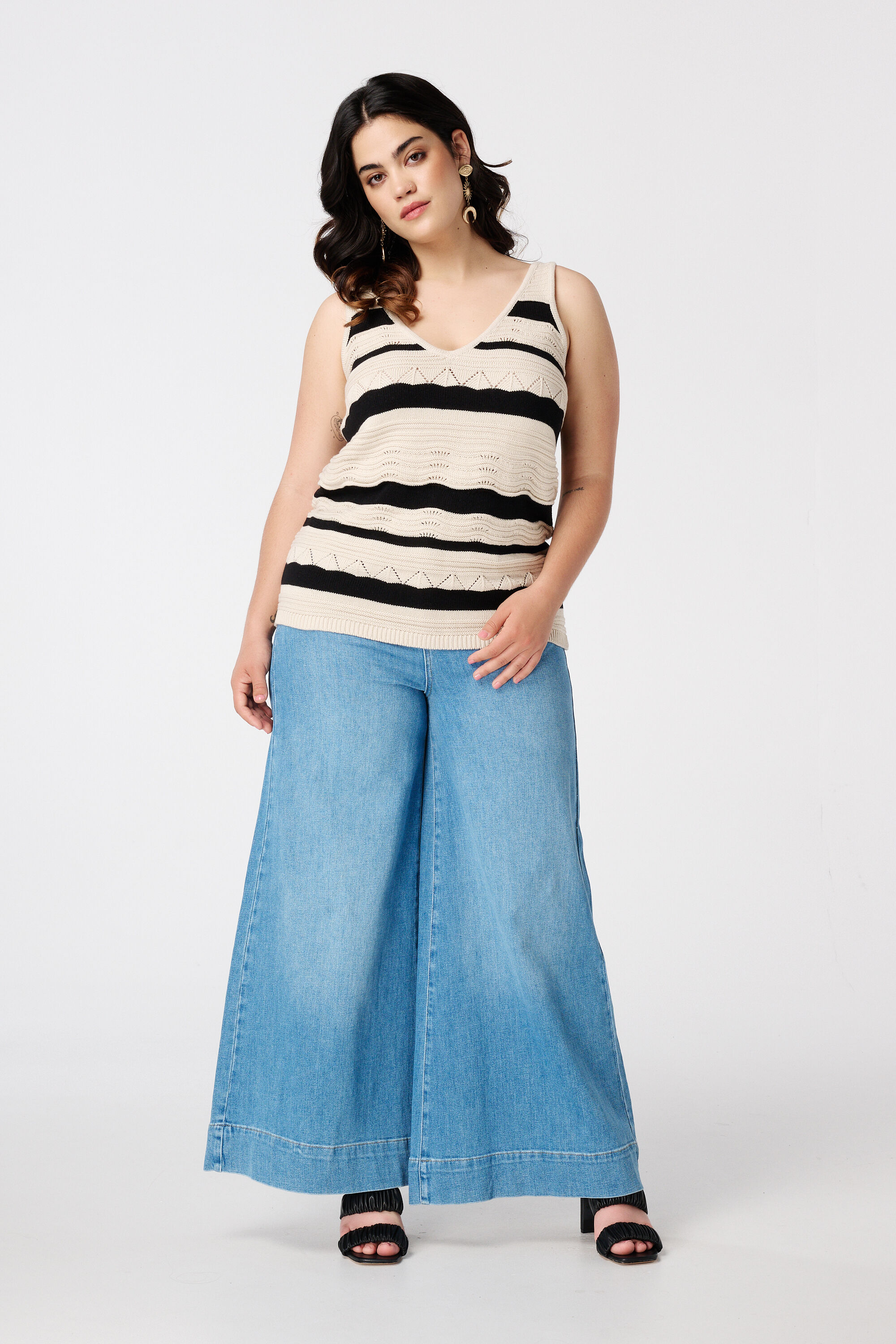 Top met v-hals image number 5