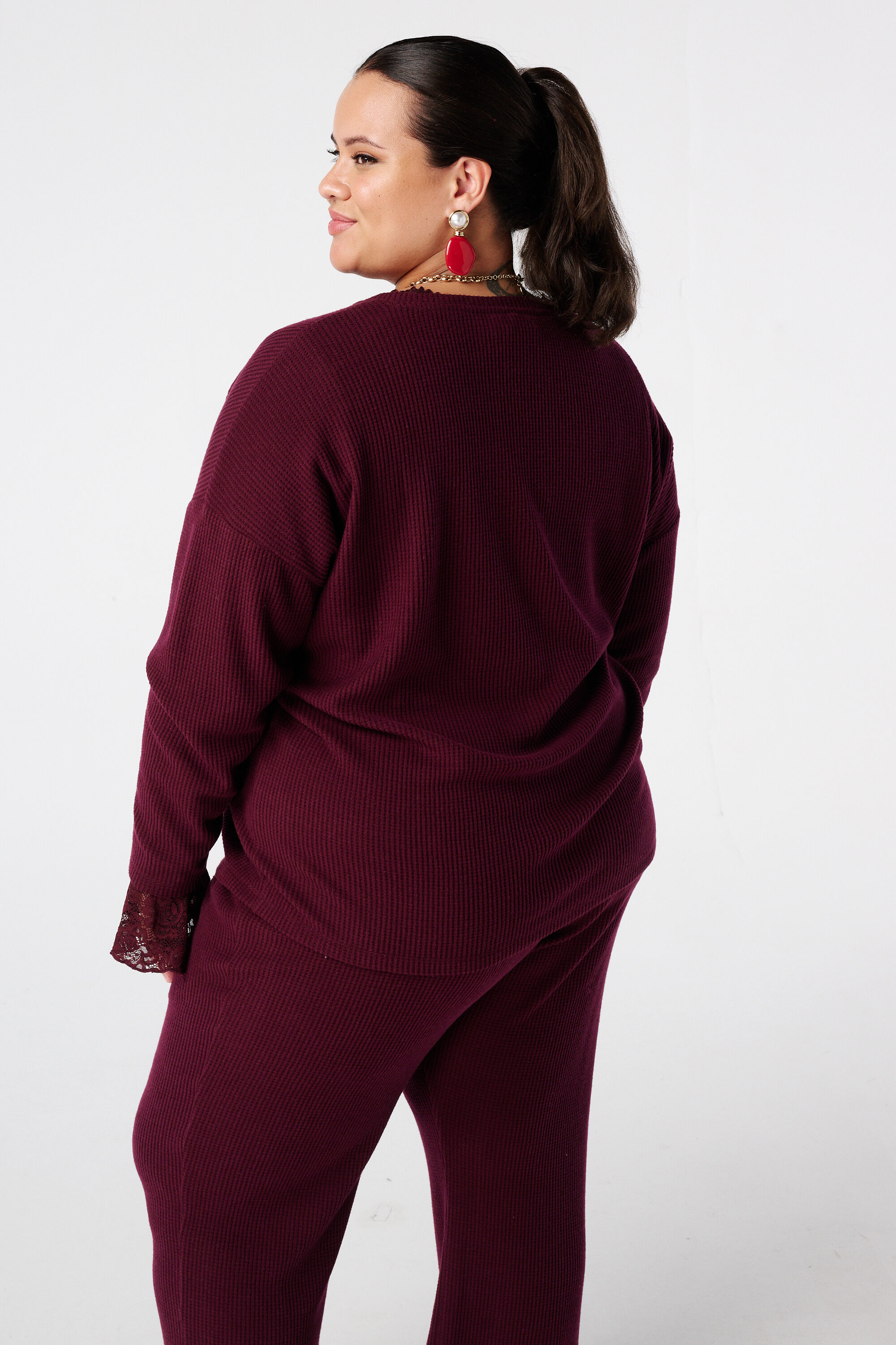 Fijn gebreide trui image number 3