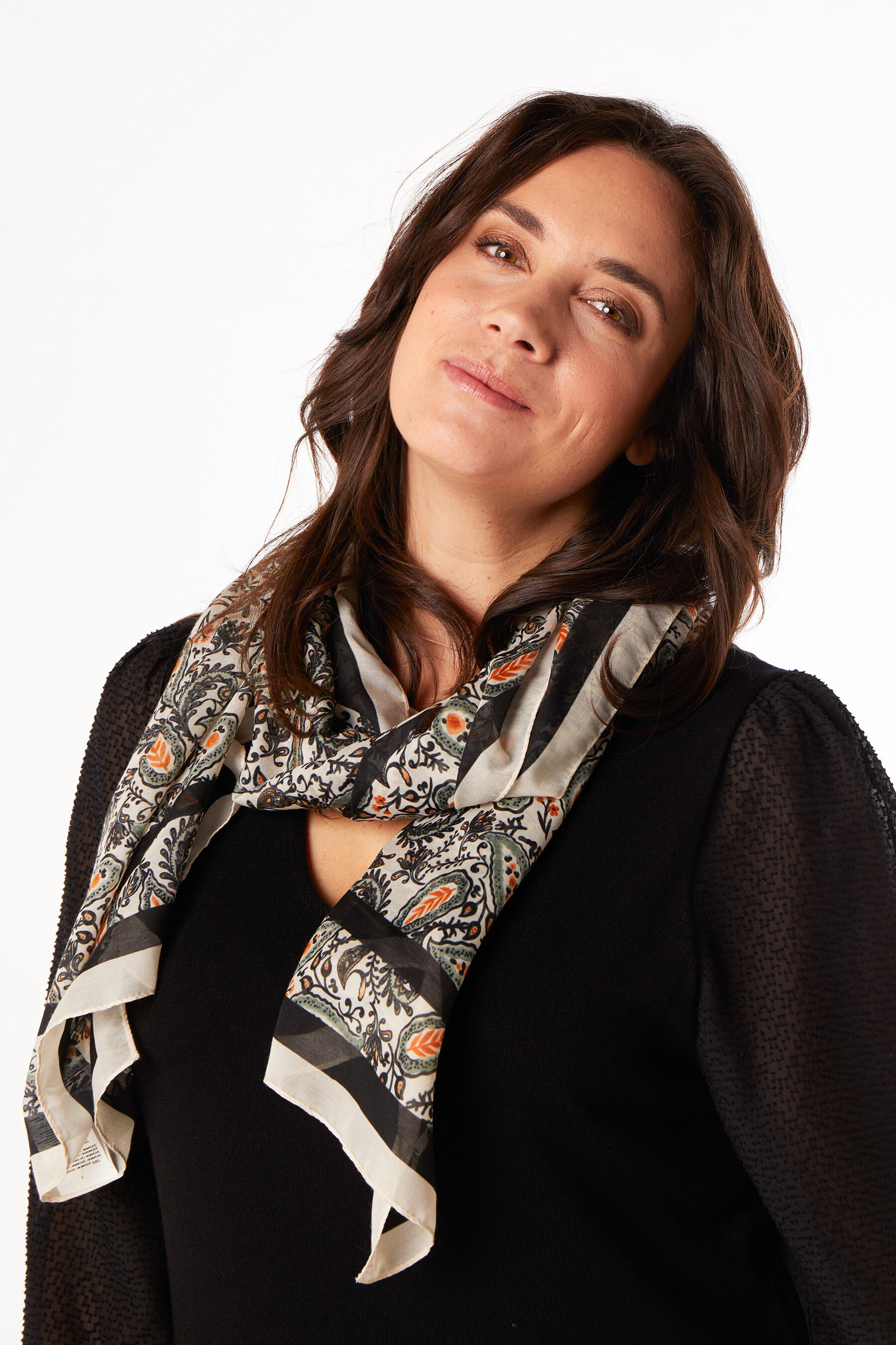 &Eacute;charpe &agrave; imprim&eacute;  image number 3