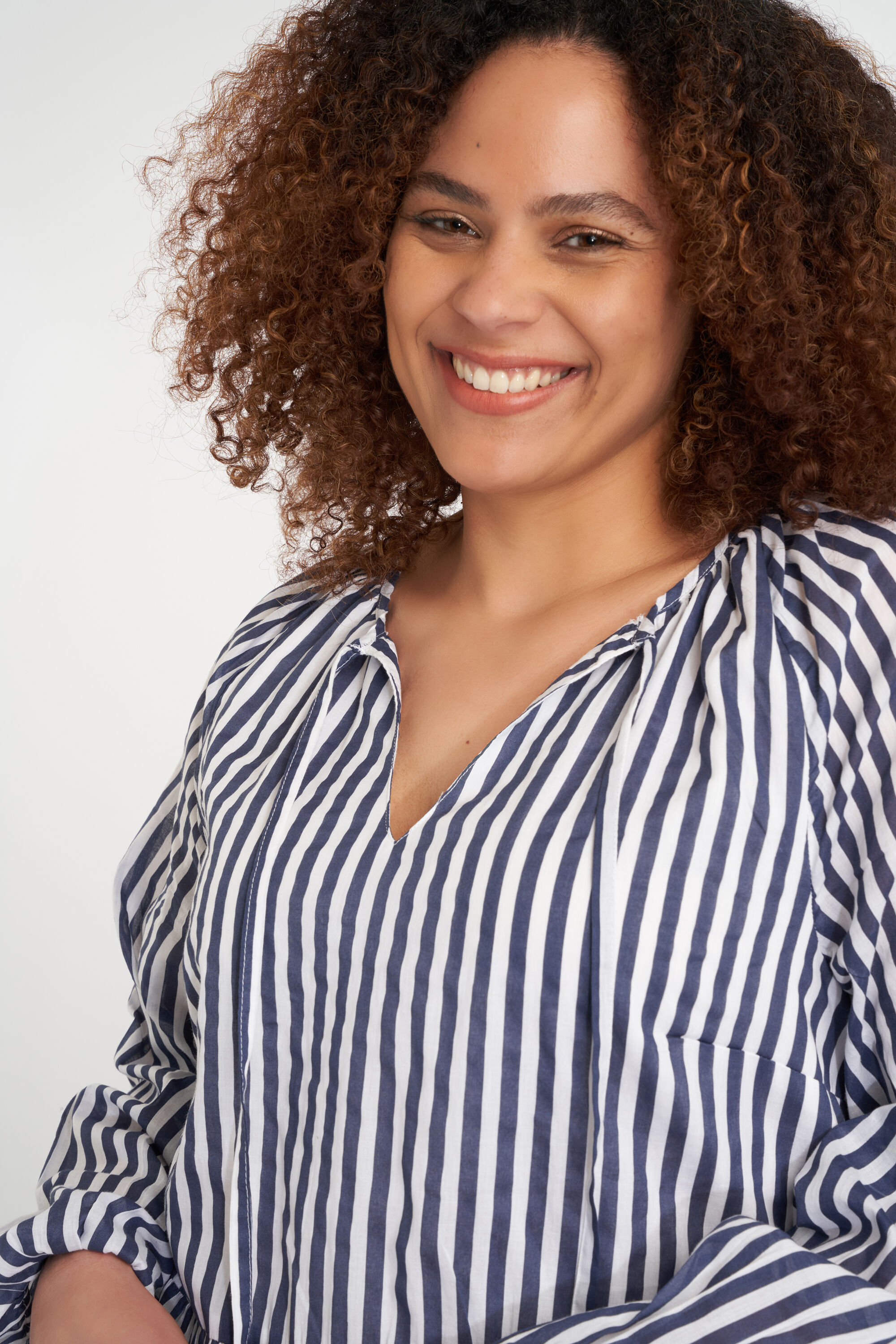 Jurk met strepen image number 5