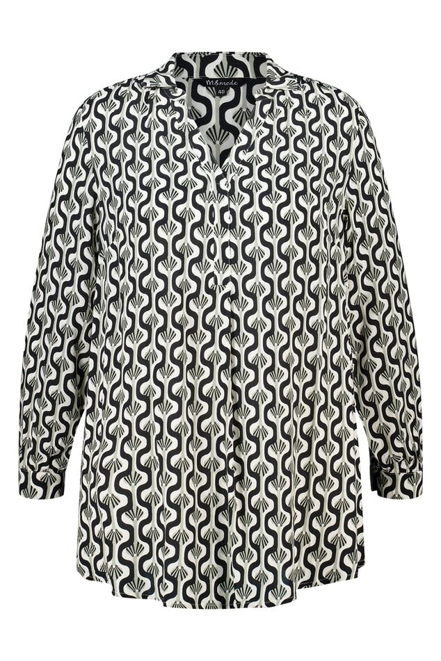 Oversized blouse met print image number 1