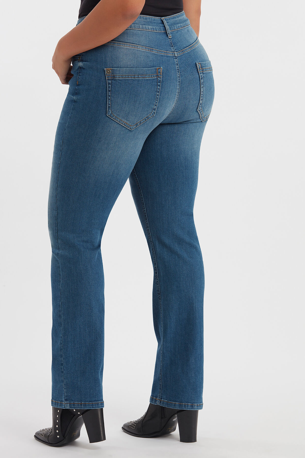 Loose leg jeans ROSE image number 4