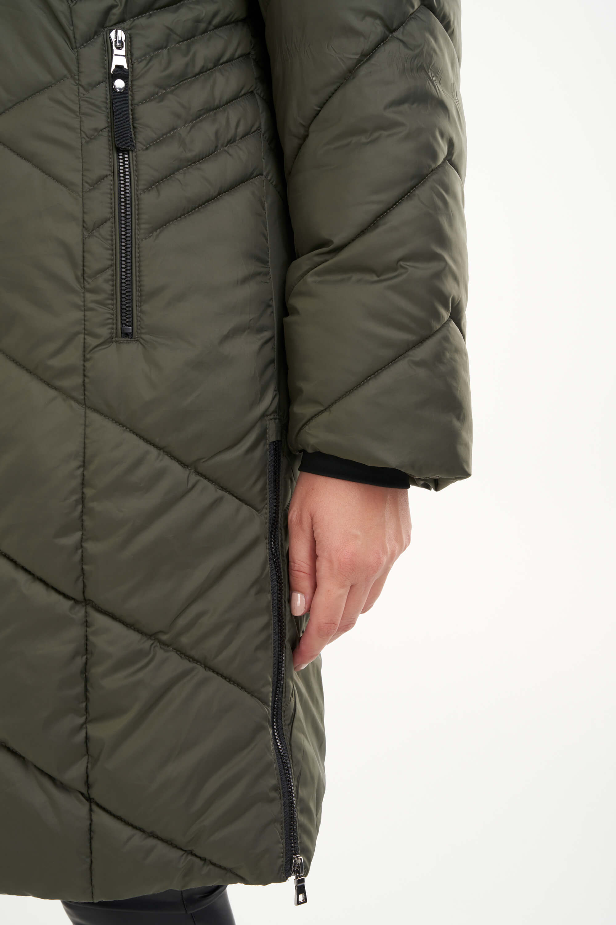 Veste longue matelass&eacute;e  image number 5