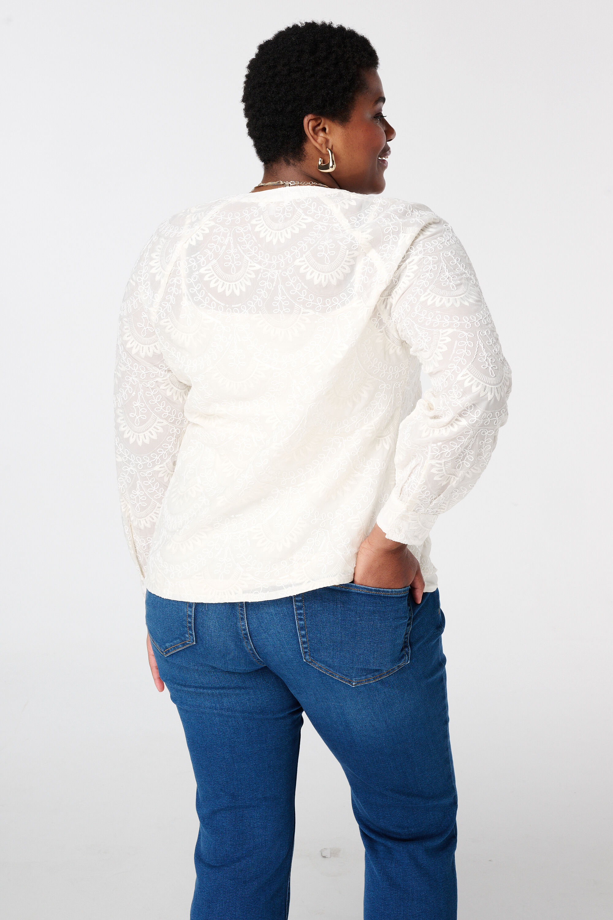 Blouse met koordjes image number 3