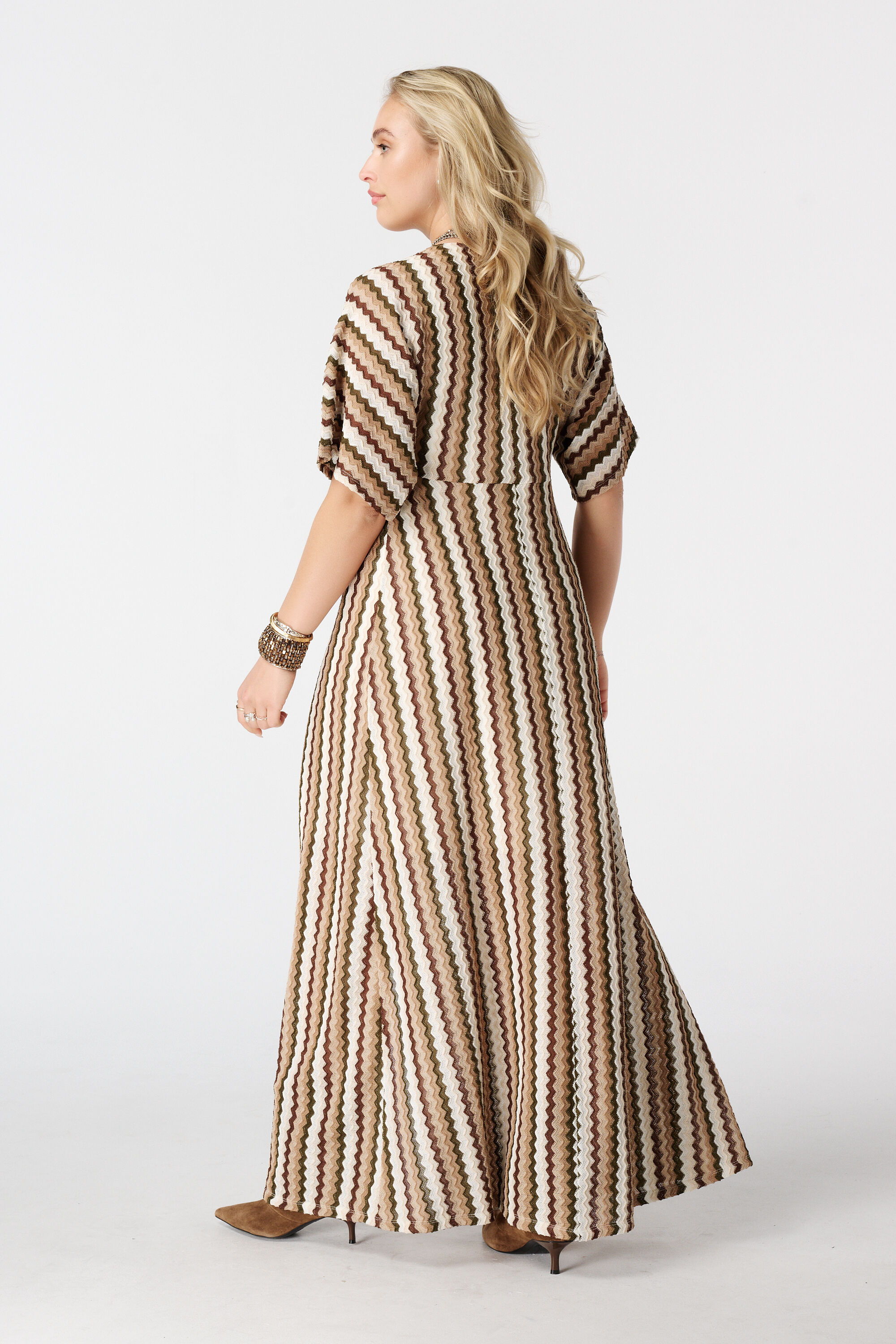 Maxi jurk met print image number 3