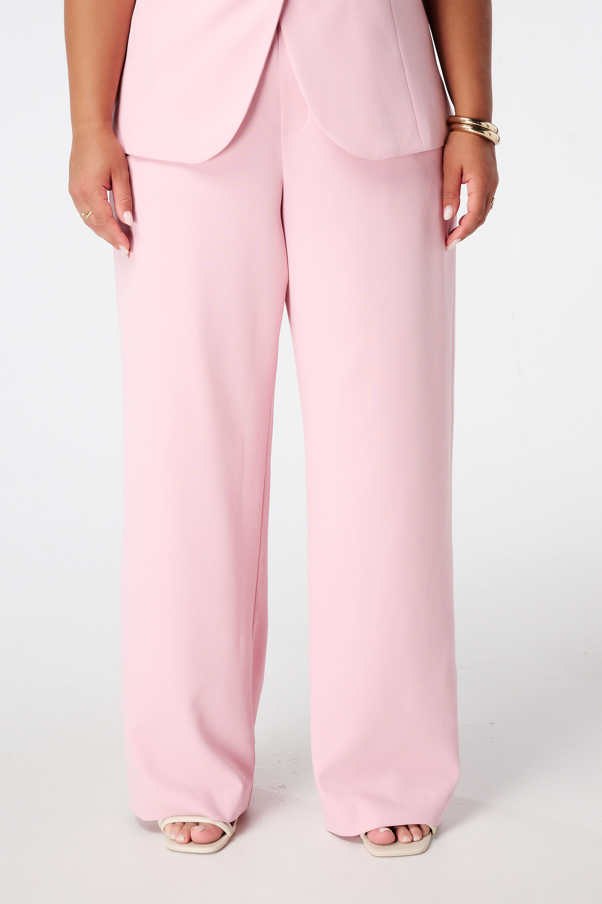 Pantalon met elastische taille image number 5