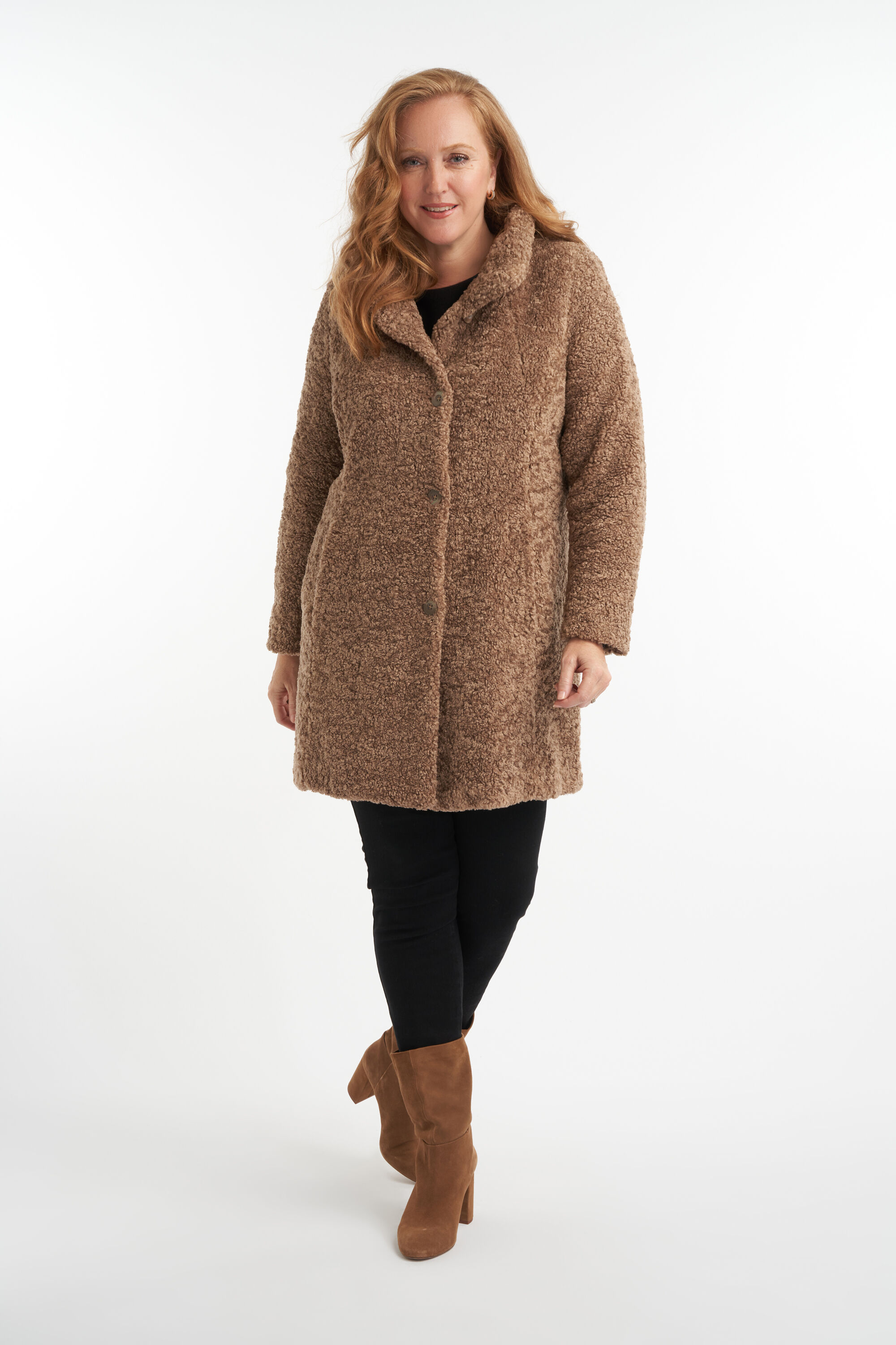 Rechtvallende jas image number 6