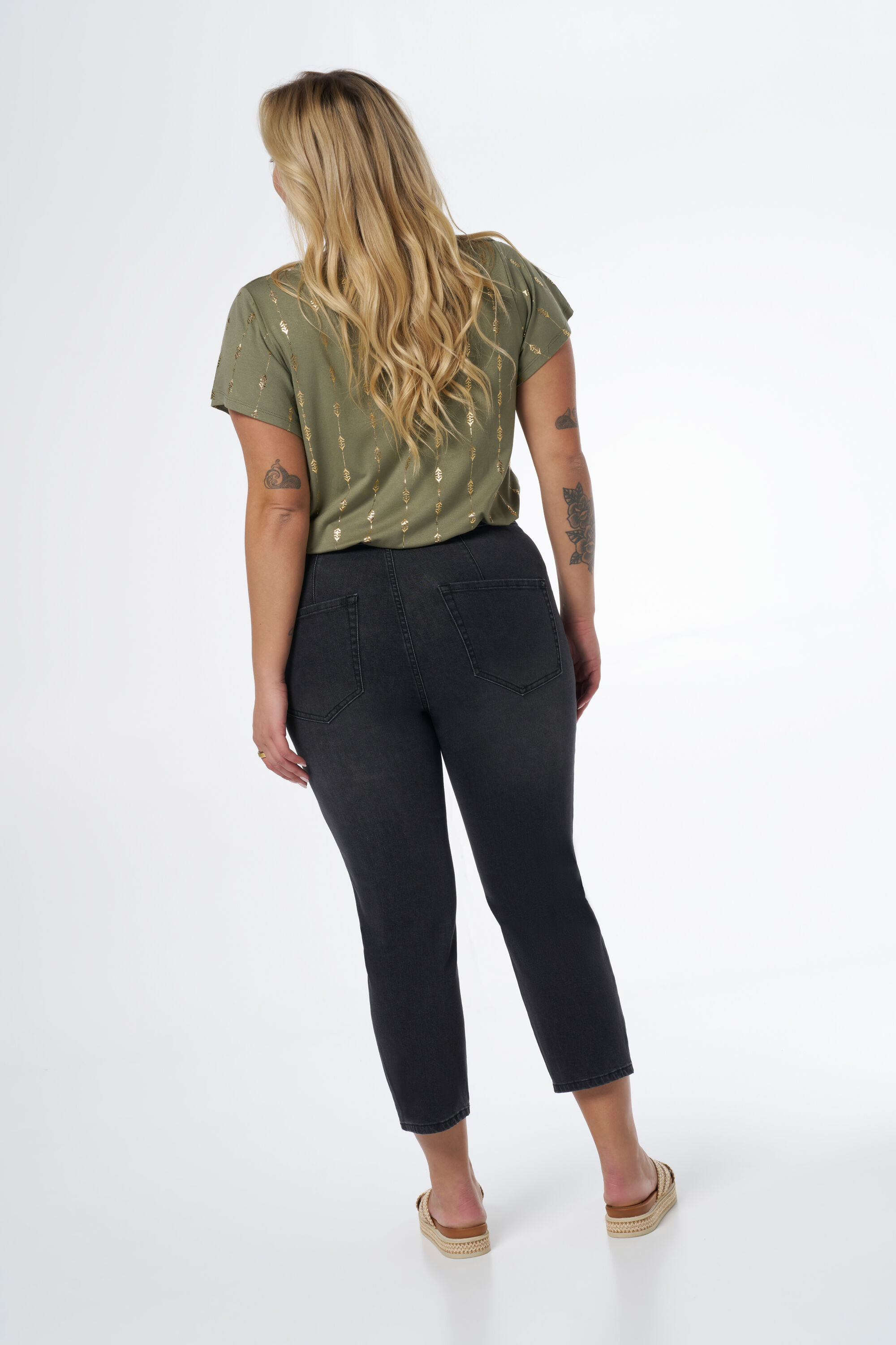 Jeans met ketting details image number 3