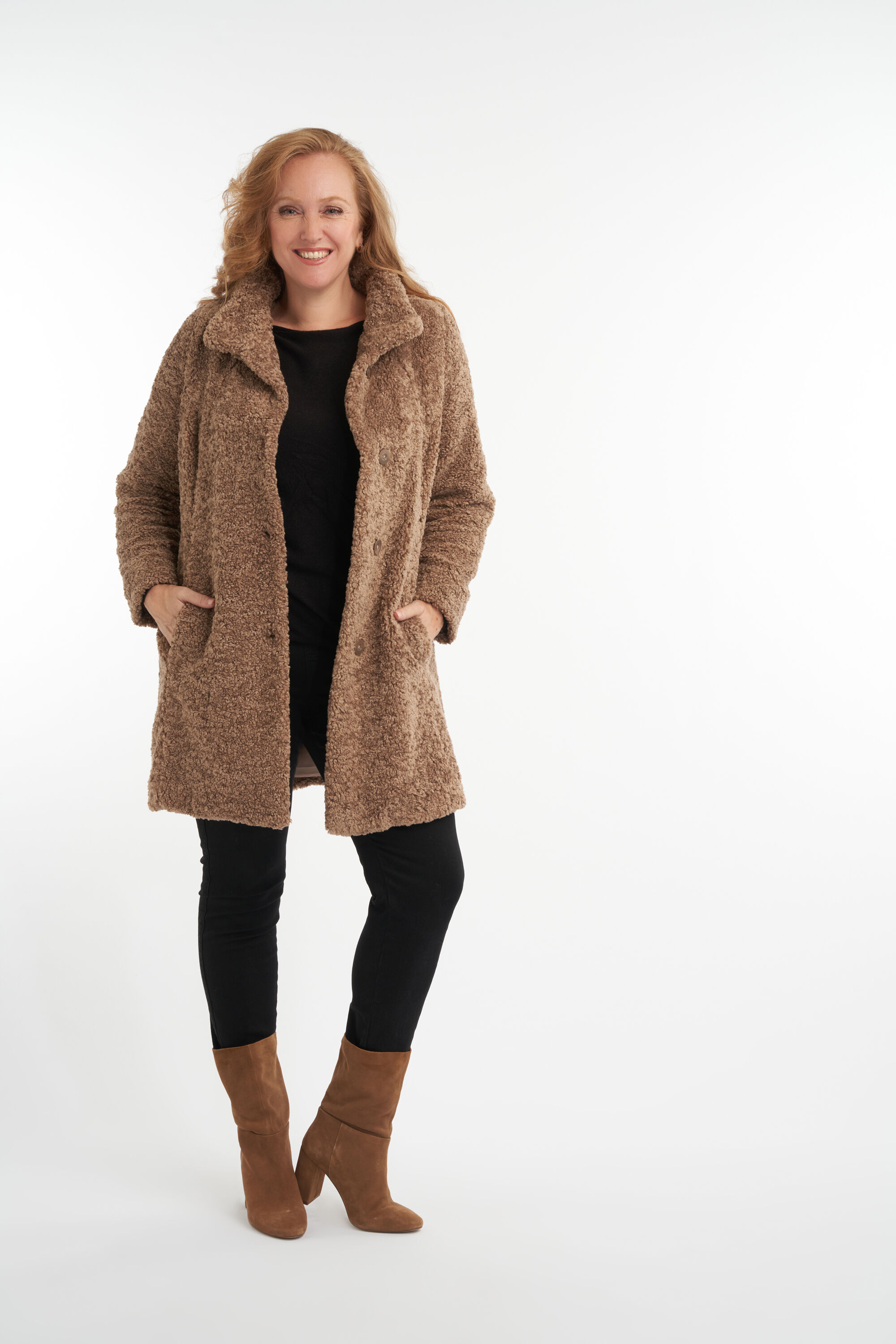 Rechtvallende jas image number 7