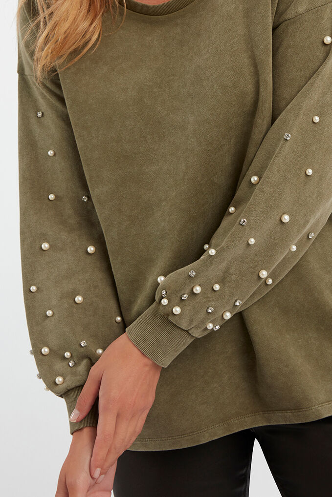 Washed sweater image number 5