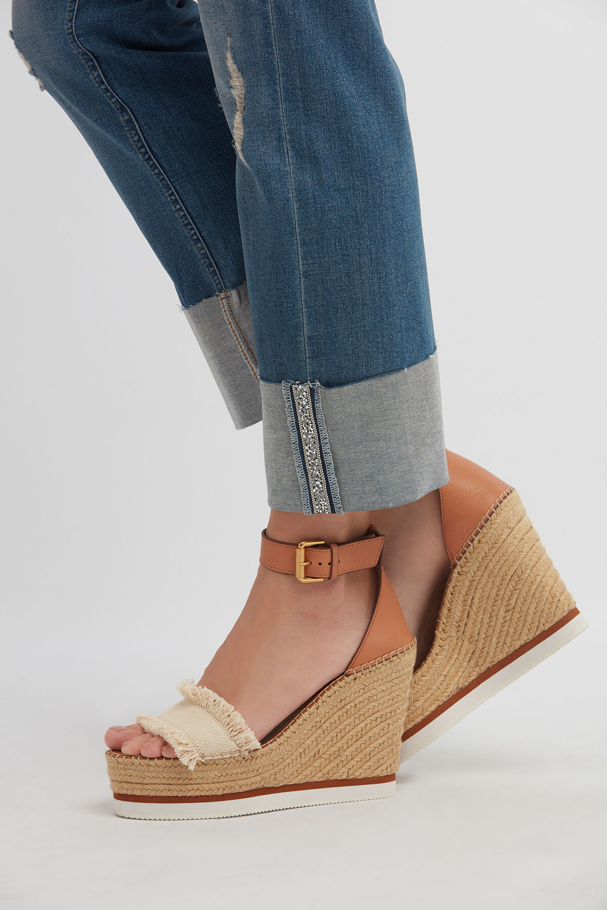 Jean &agrave; paillettes image number 3