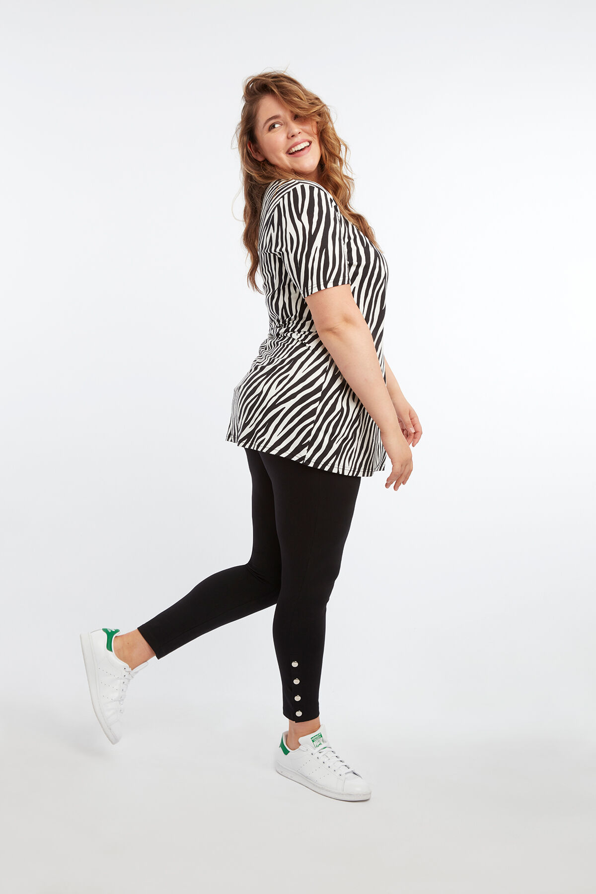 Zebra tuniek met kruisbandjes image number 3