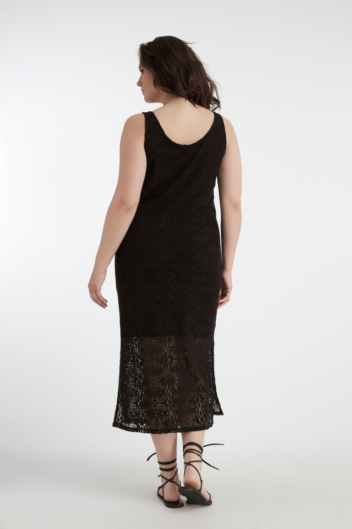 Robe longue en dentelle image number 4