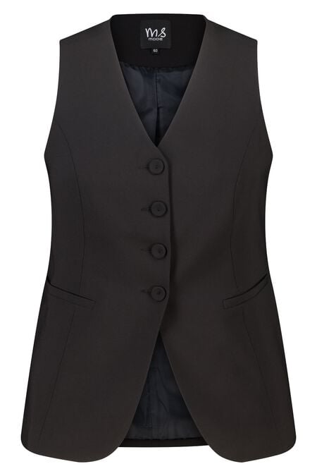Gilet avec fermeture à boutons