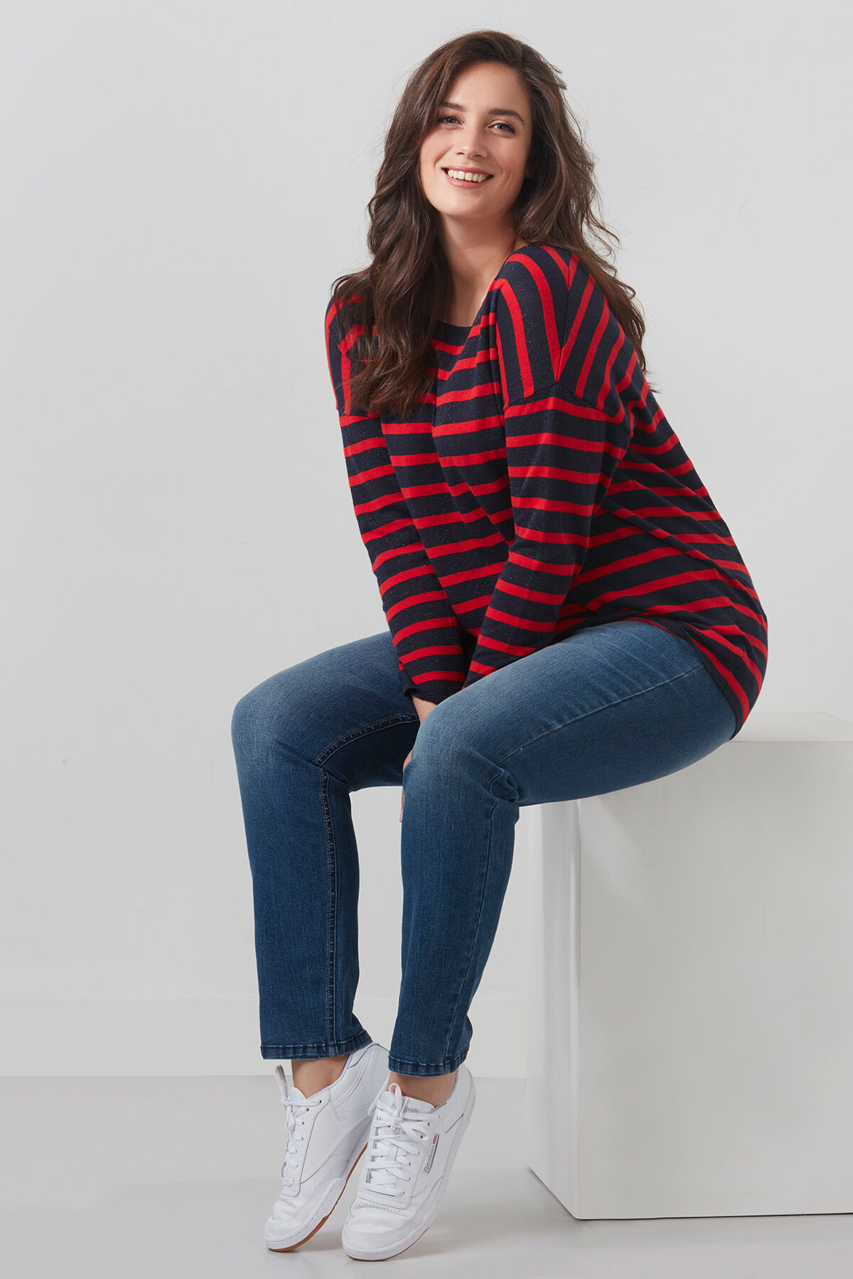 Slim leg jeans IRIS long image number 4