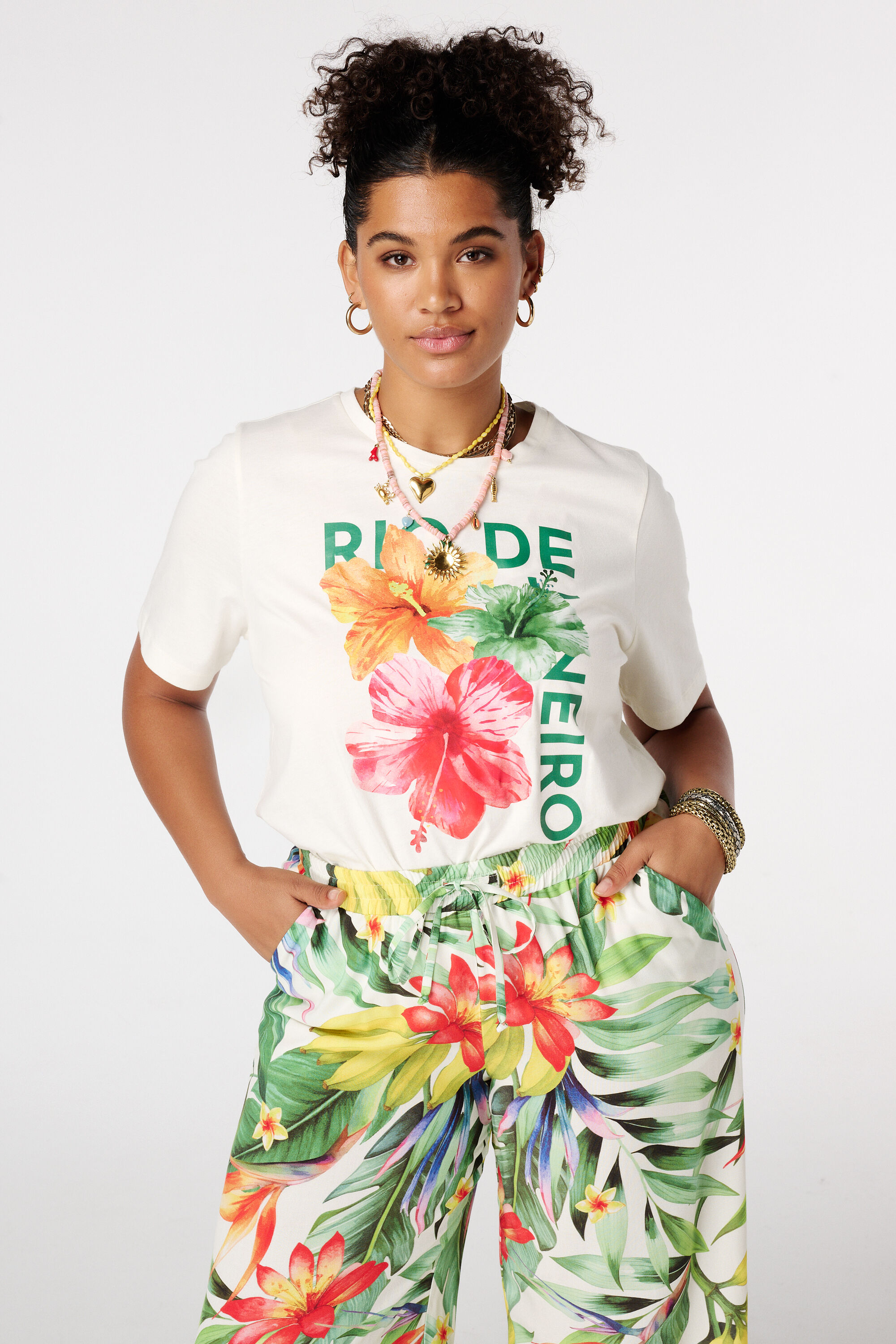 T-shirt met print image number 0