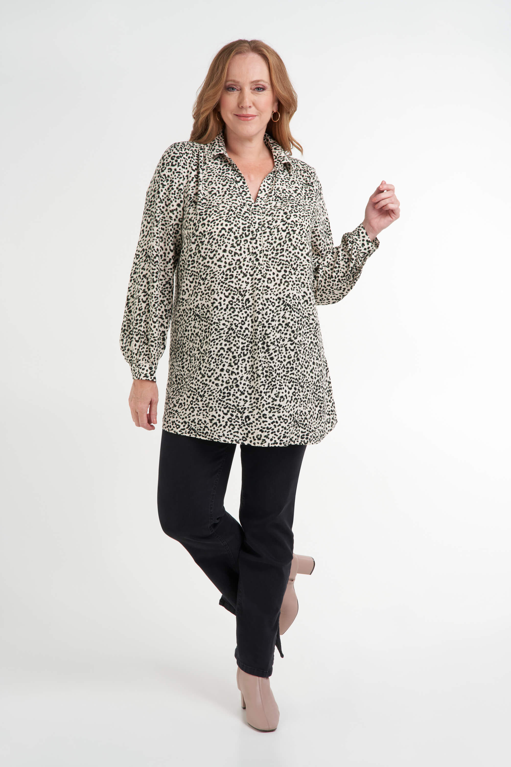 Blouse met print image number 5