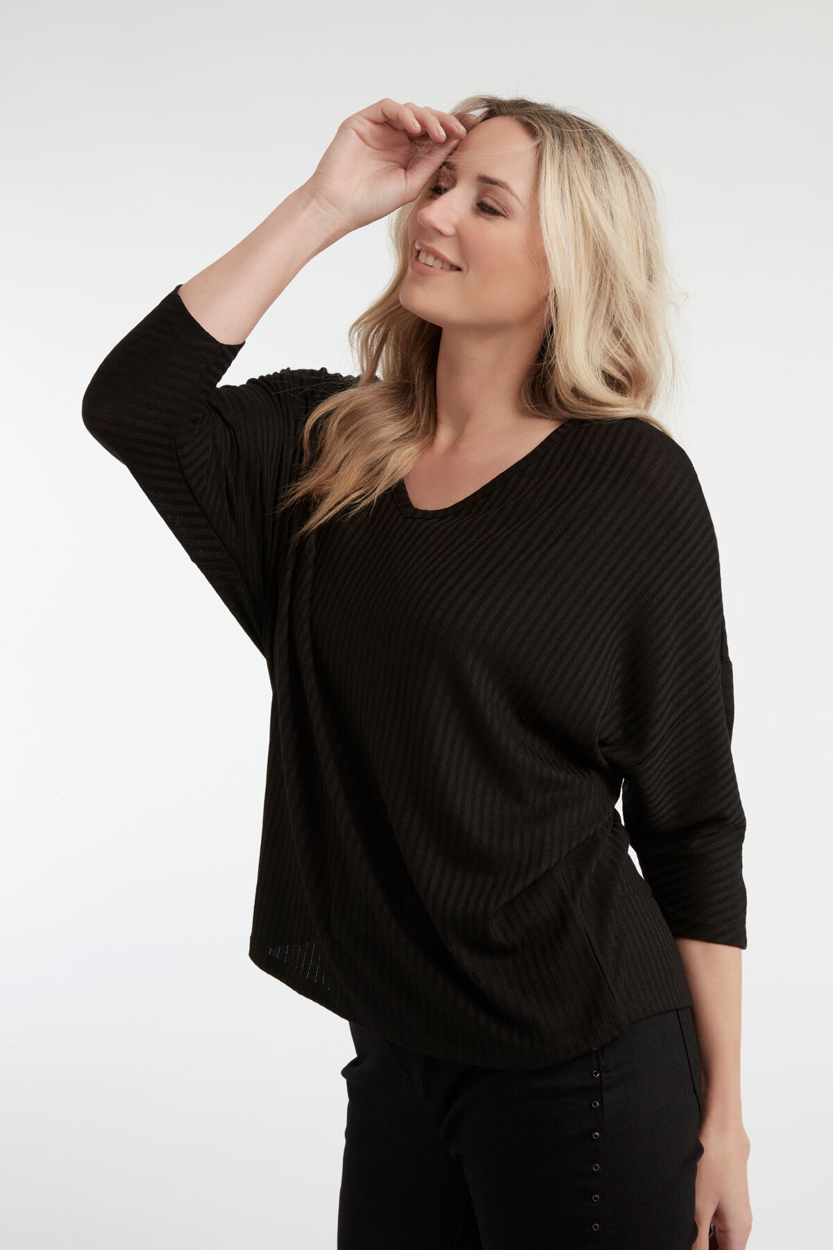 Broek met stone studs image number 3