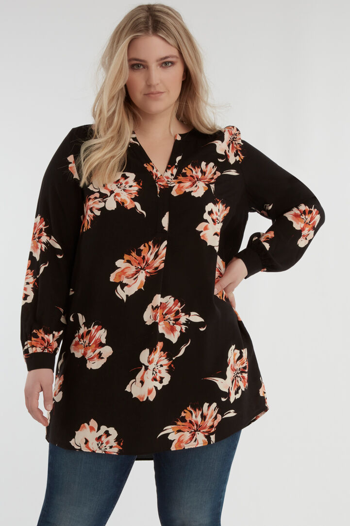 Chemisier &agrave; imprim&eacute; floral image number 5