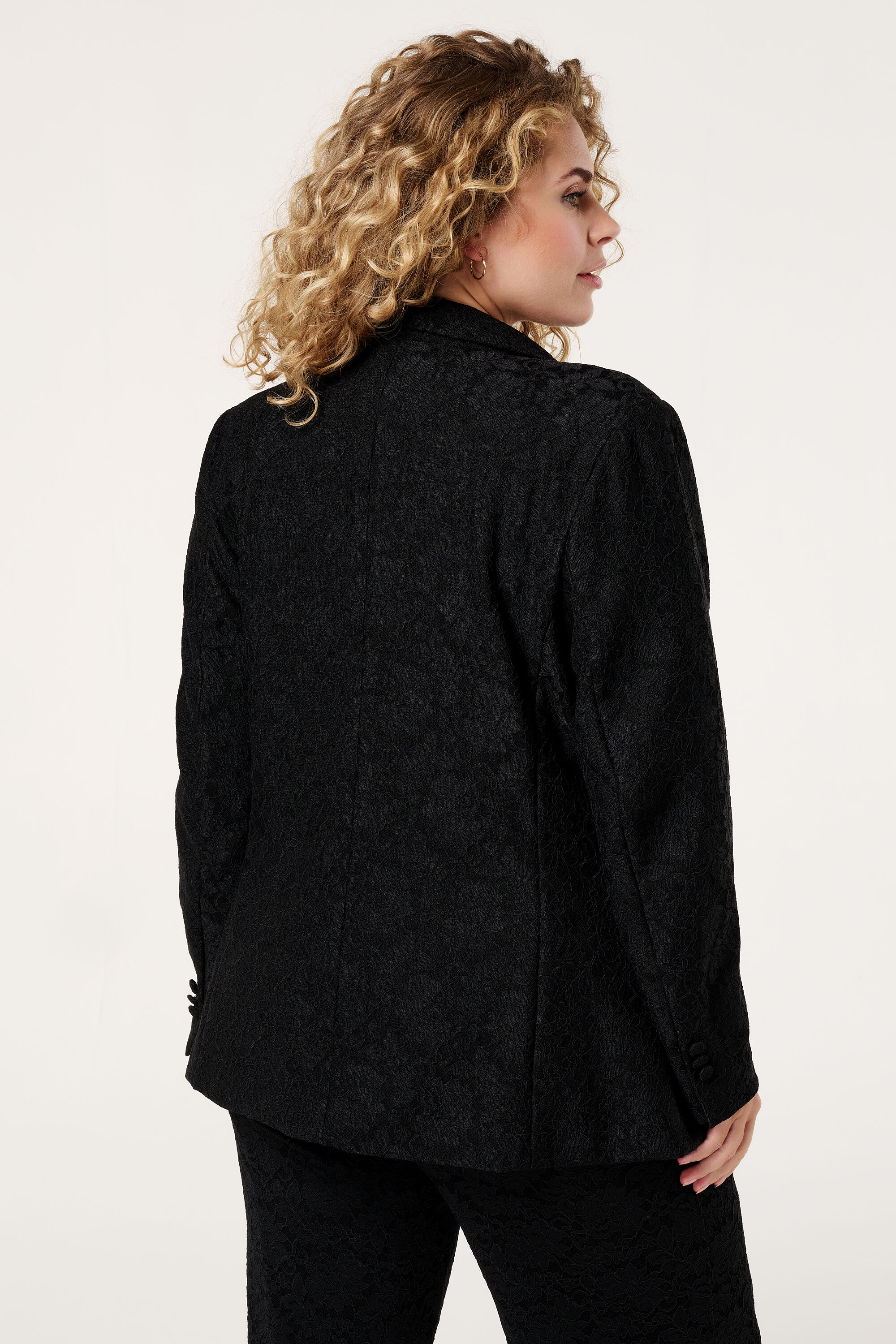 Blazer met kant image number 3