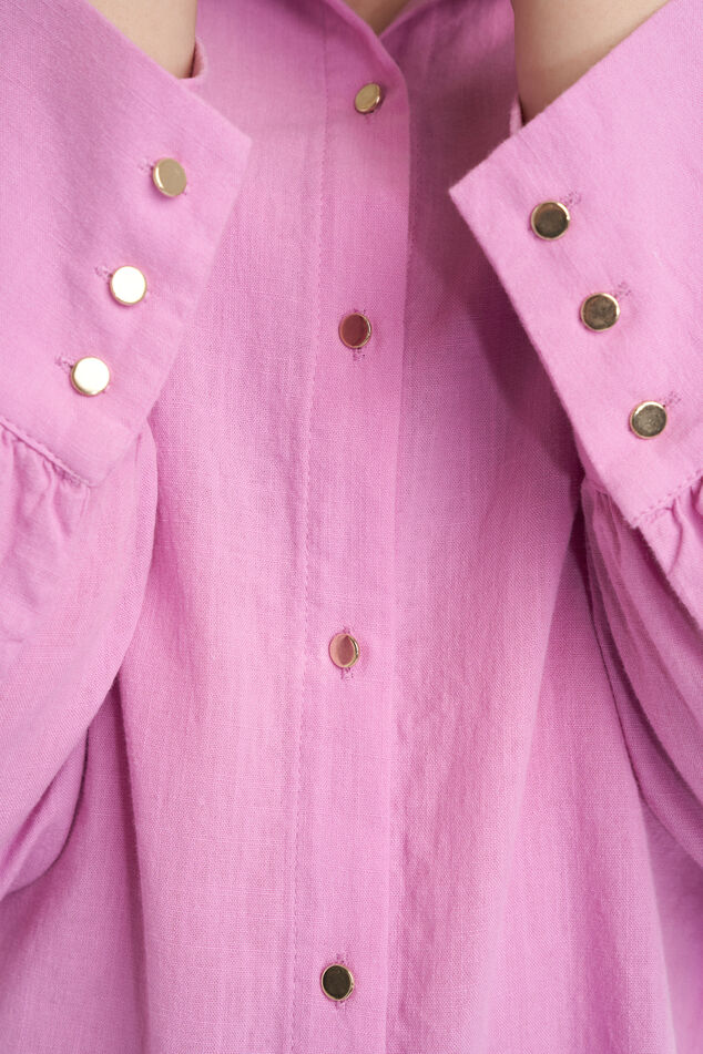 Blouse met pofmouwen image number 5