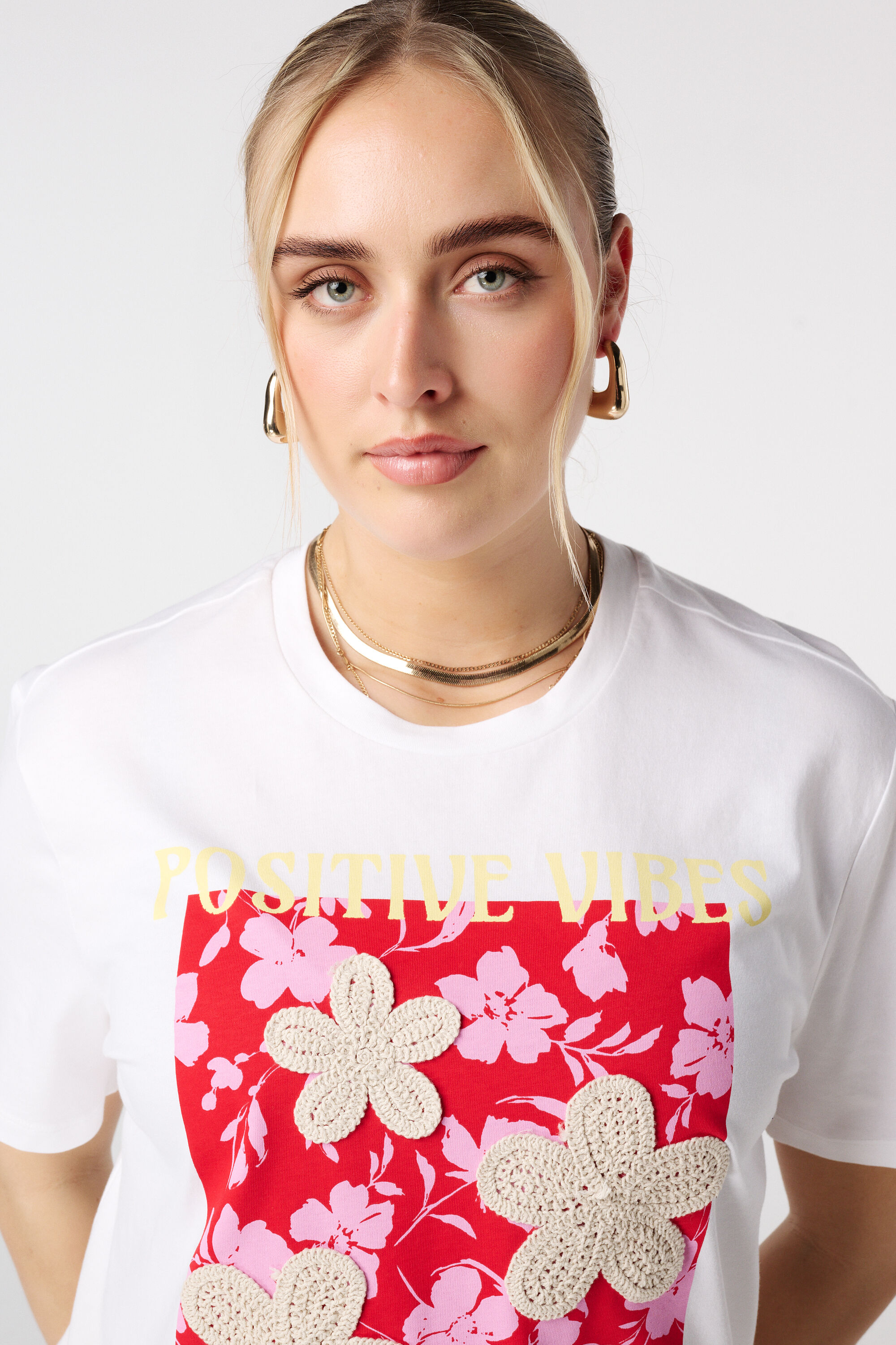 T-shirt met print image number 4