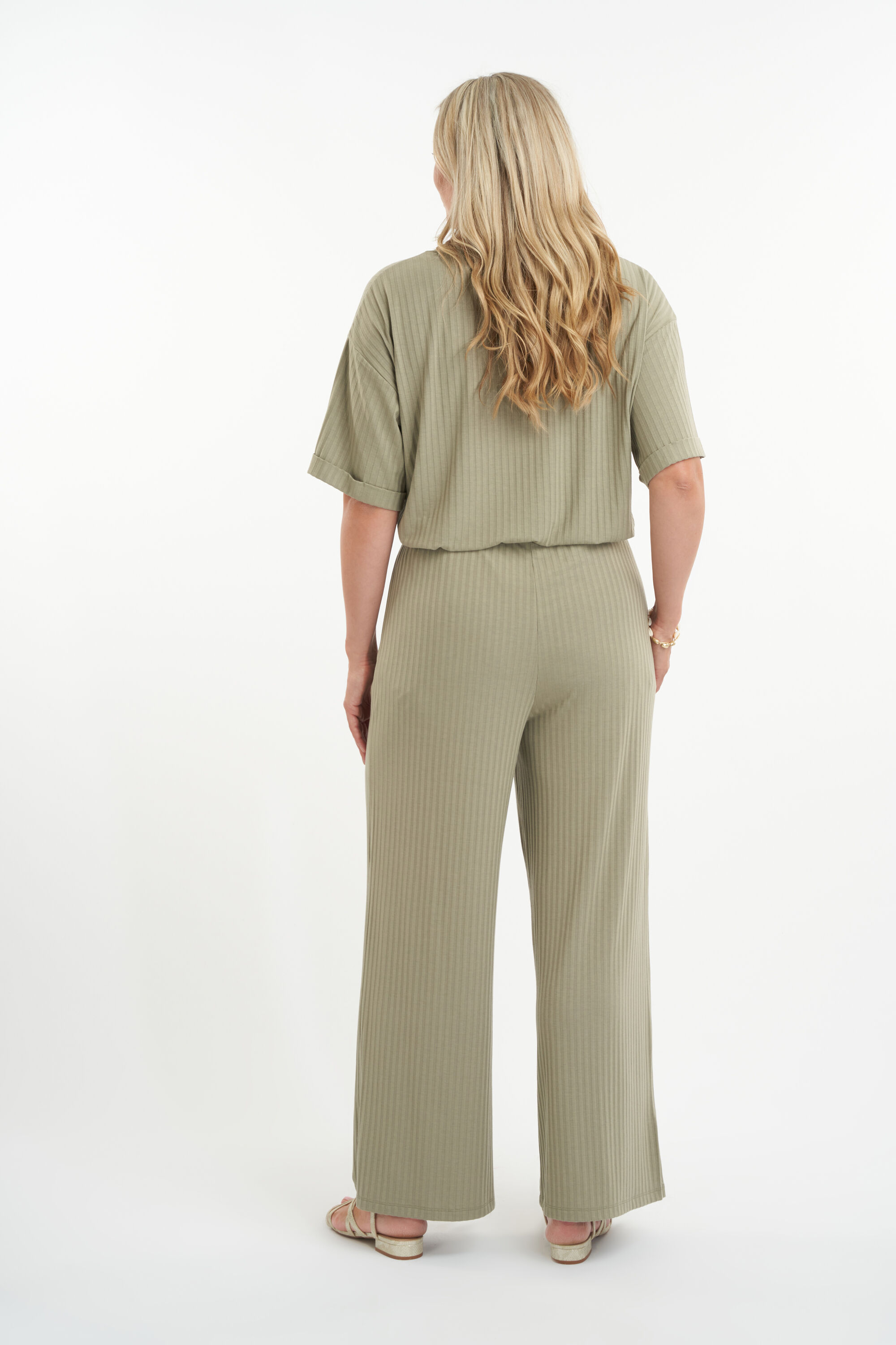 Pantalon &agrave; c&ocirc;tes image number 4