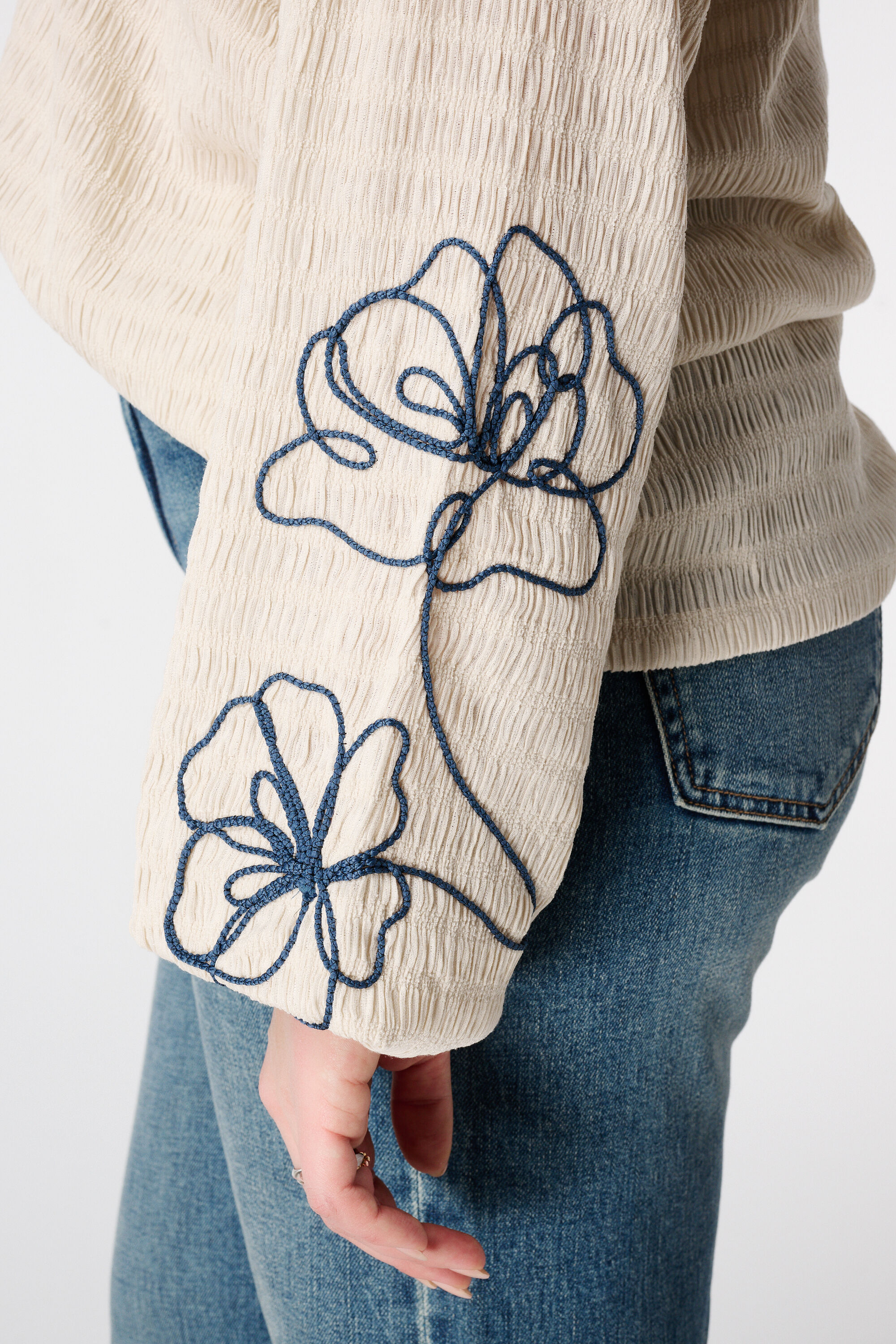 Blouse avec broderie image number 6