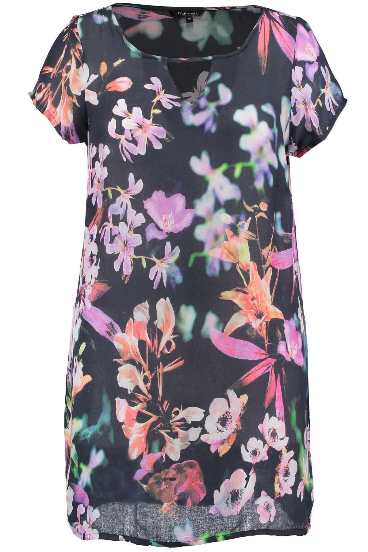 Kleurrijke off-shoulder blouse image number 1