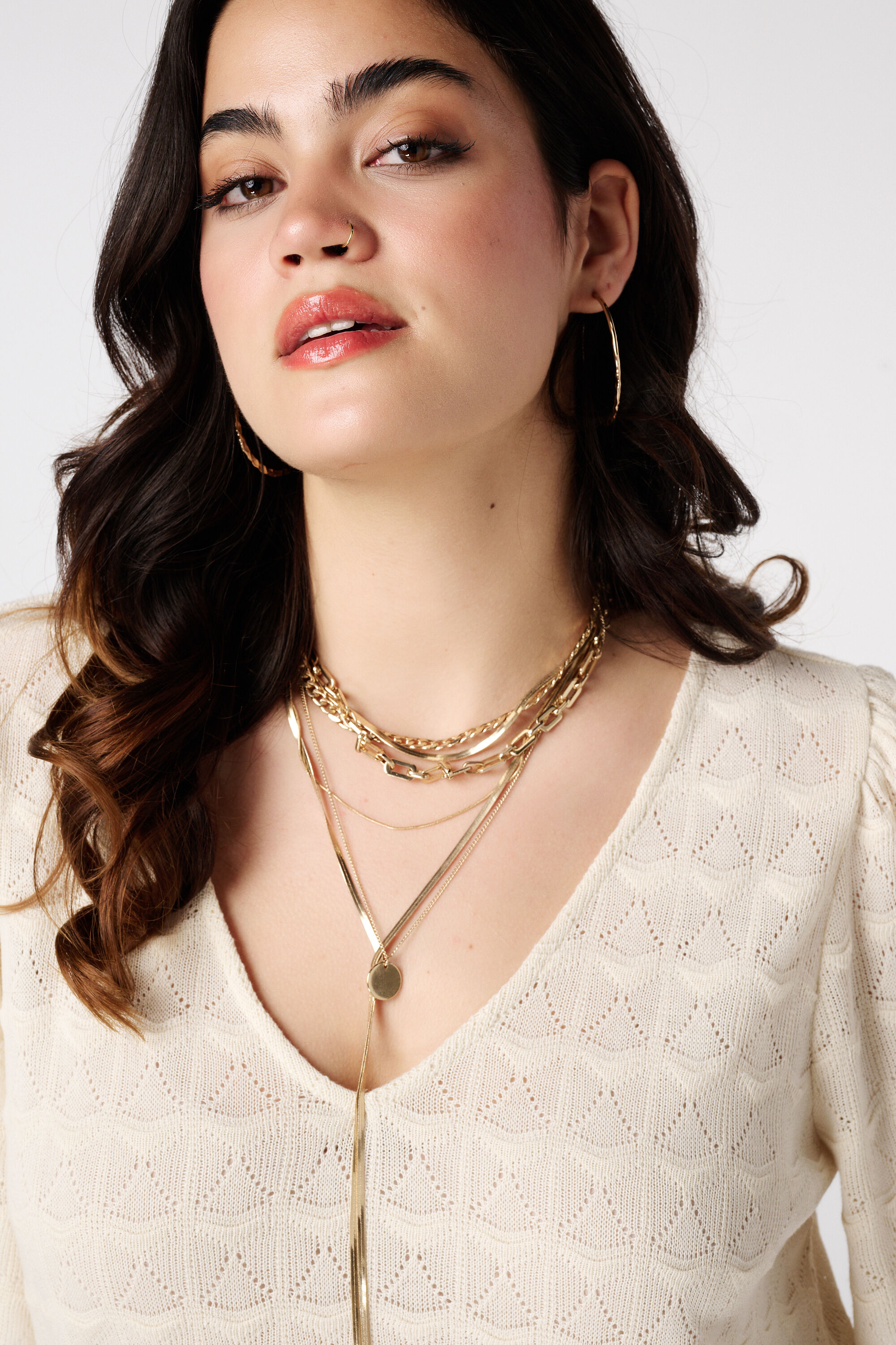 Top met opengwerkt dessin image number 4