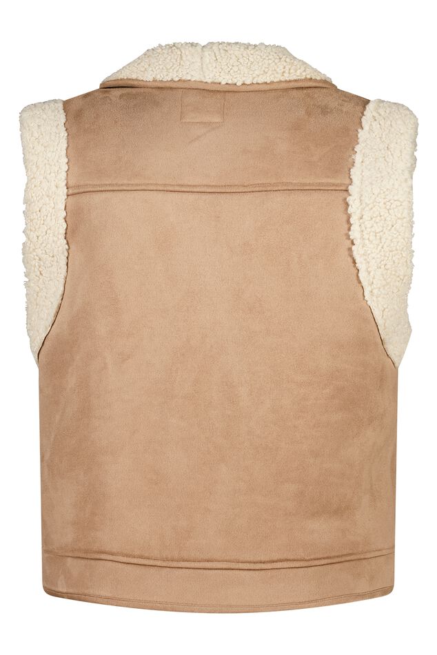 Gilet avec doublure teddy image number 2
