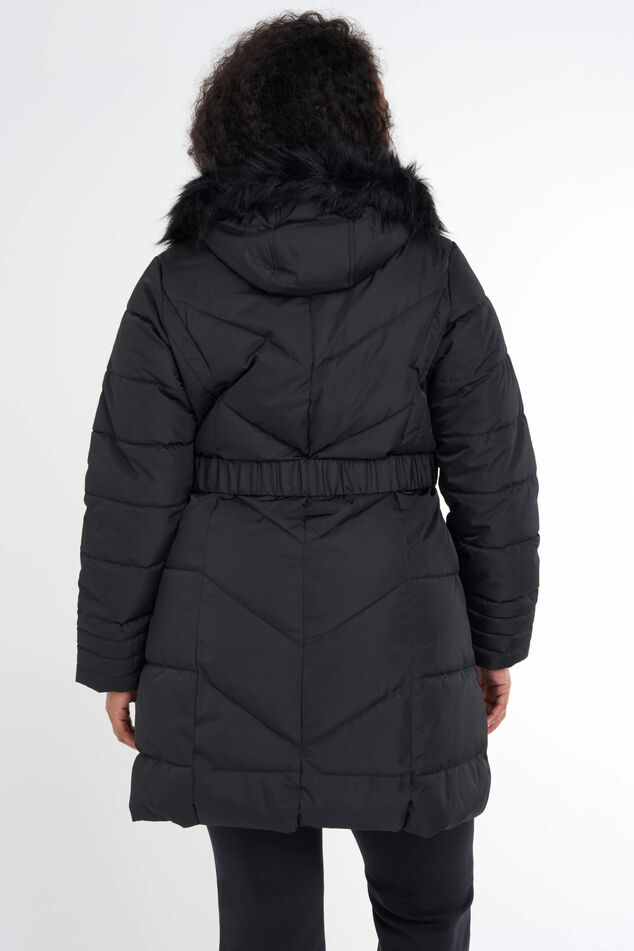 Veste matelassée avec ceinture image number 4