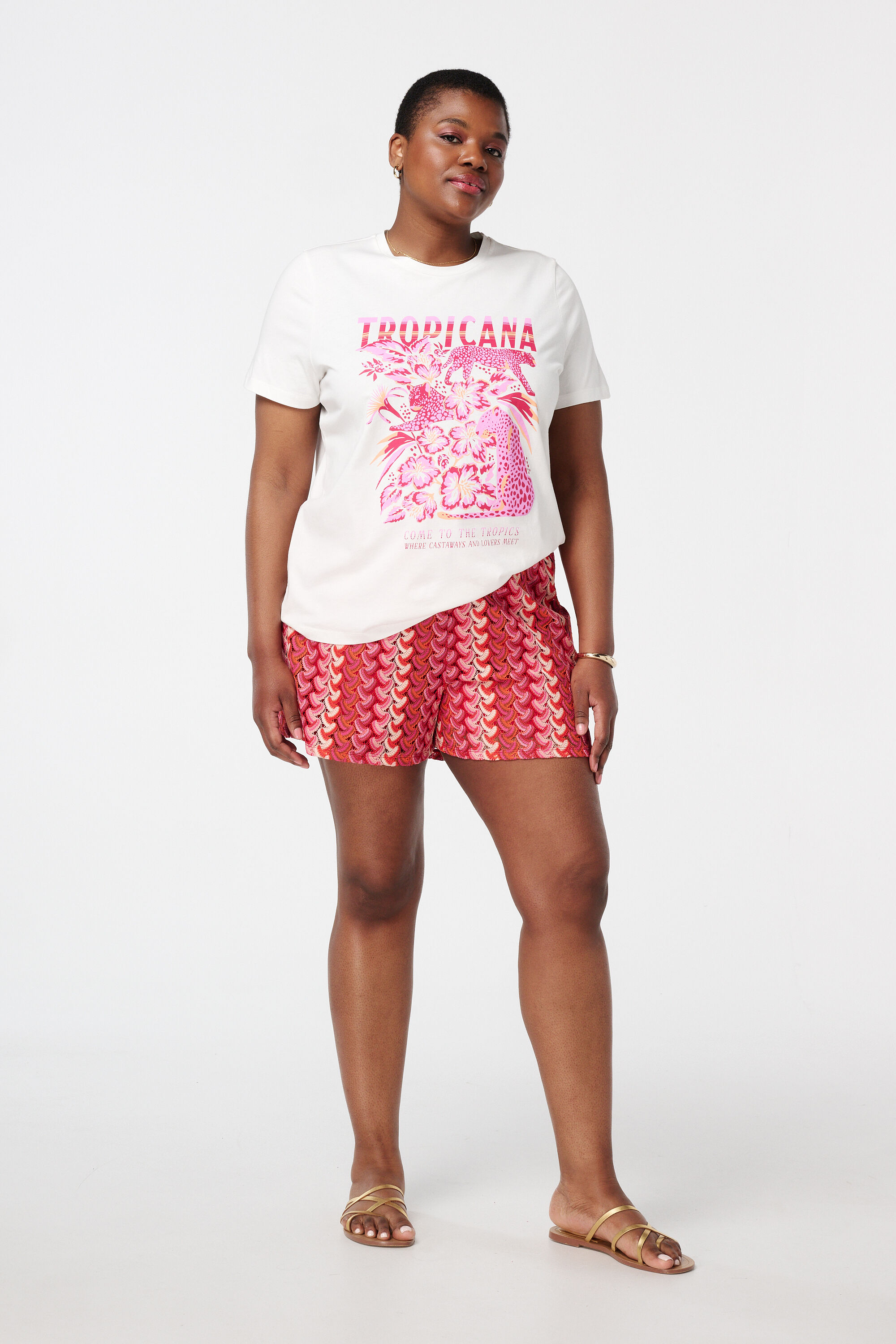 T-shirt &agrave; imprim&eacute; image number 5