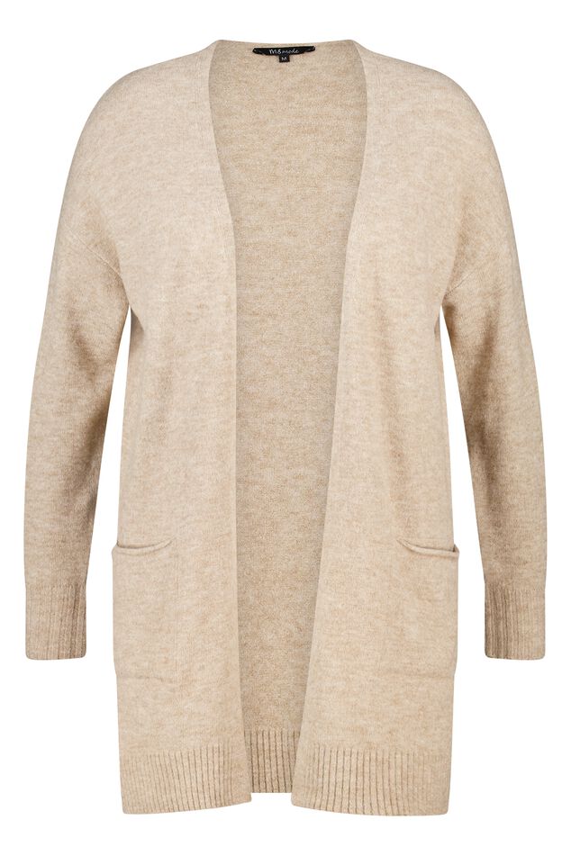 Halflang vest met steekzakken image number 1