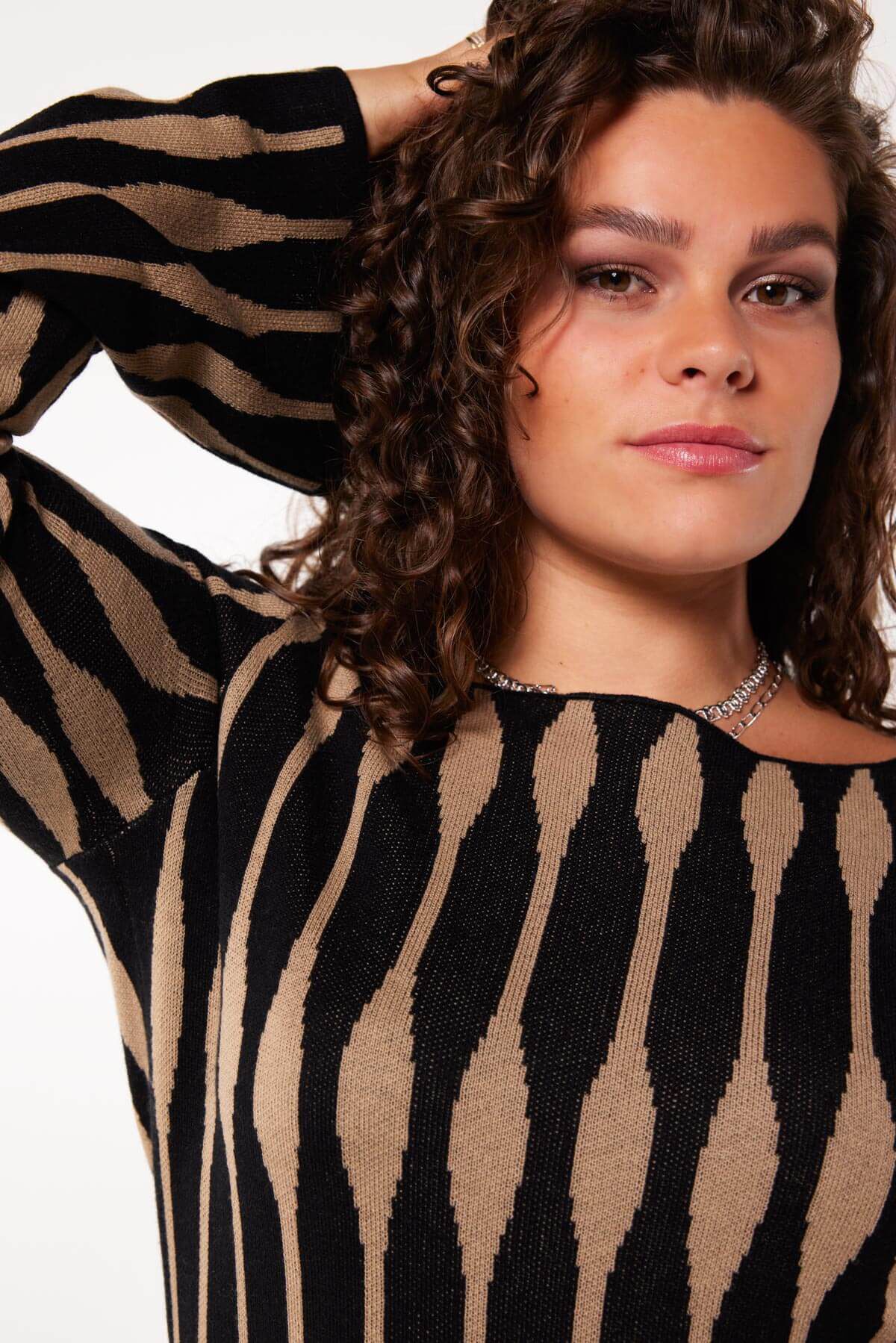 Robe longue en maille fine image number 3