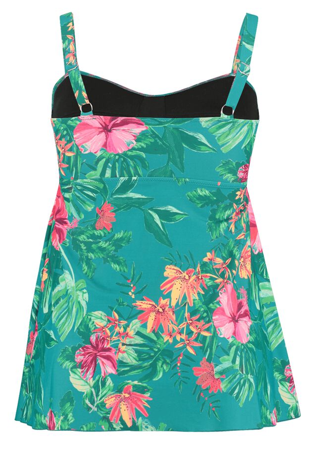 Tankini bandeau avec imprimé image number 2